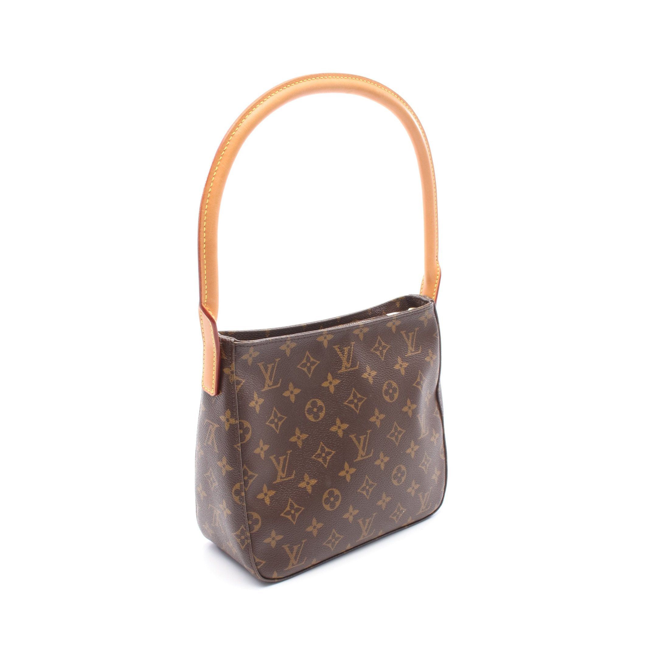 Louis Vuitton Louis Vuitton Looping Mm Monogram Shoulder Bag Leather Brown Size ONE SIZE - 2 Thumbnail