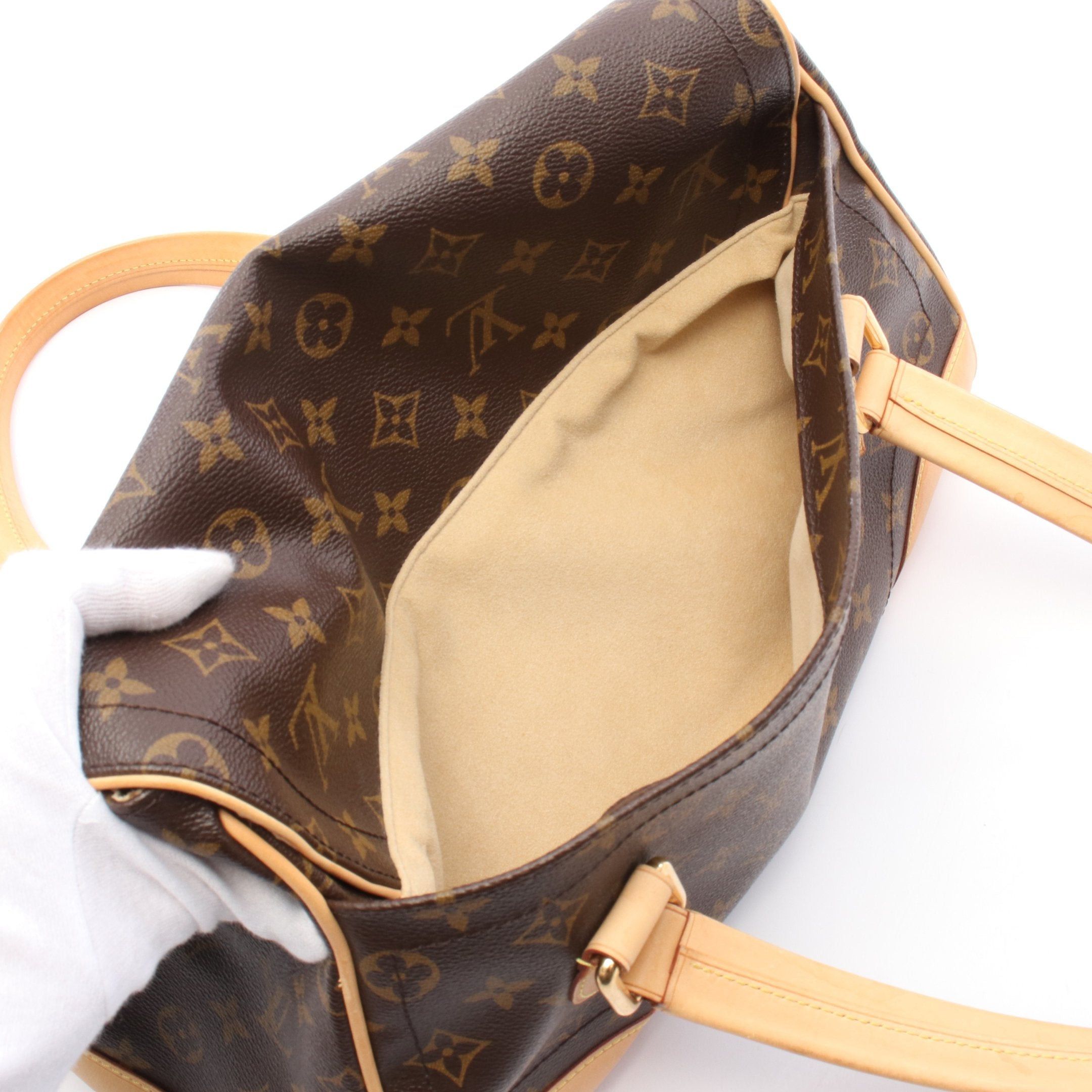 Louis Vuitton Louis Vuitton Beverly Gm Monogram Shoulder Bag Leather Brown Size ONE SIZE - 10 Thumbnail