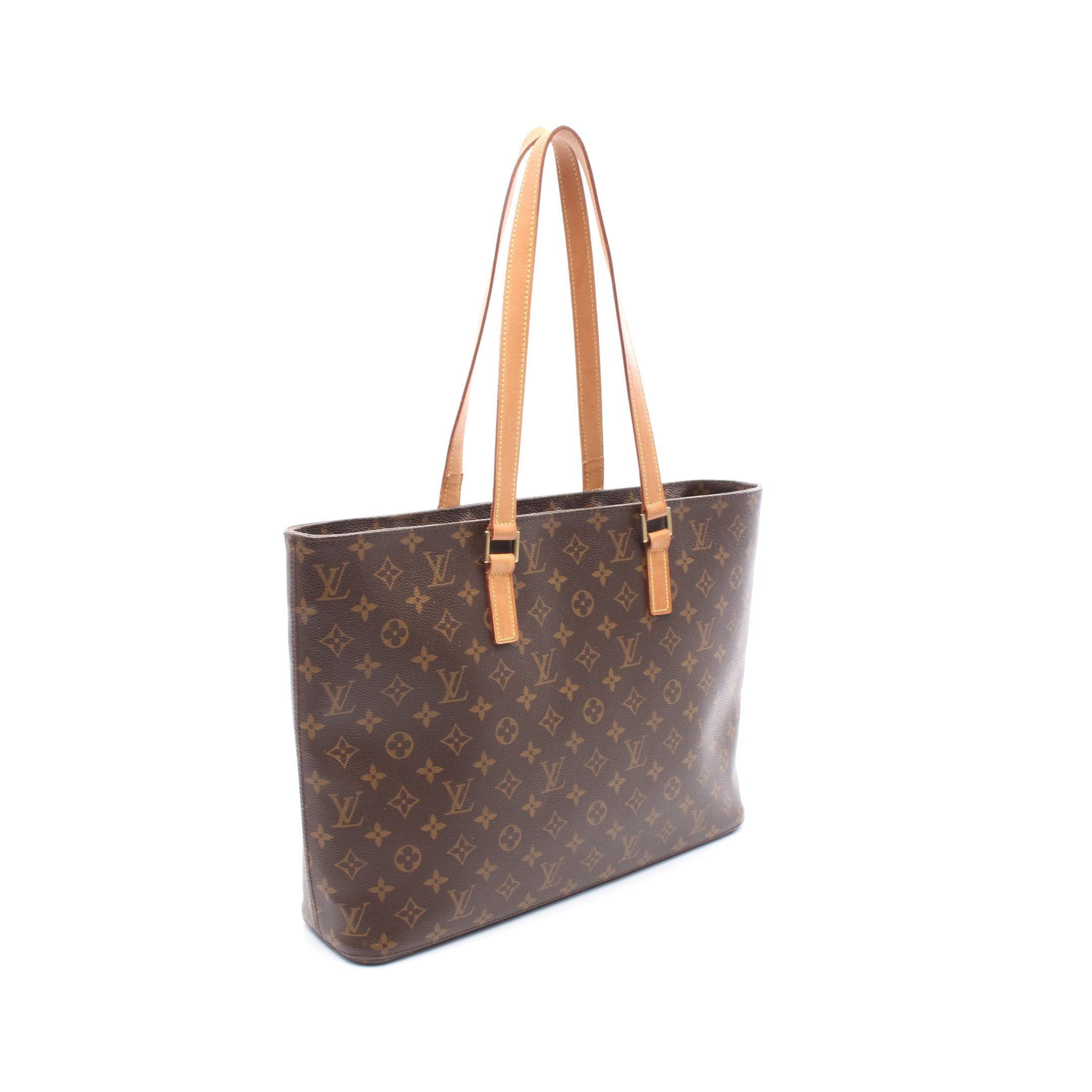 Louis Vuitton Louis Vuitton Luco Monogram Shoulder Bag Tote Leather Brown Size ONE SIZE - 2 Thumbnail