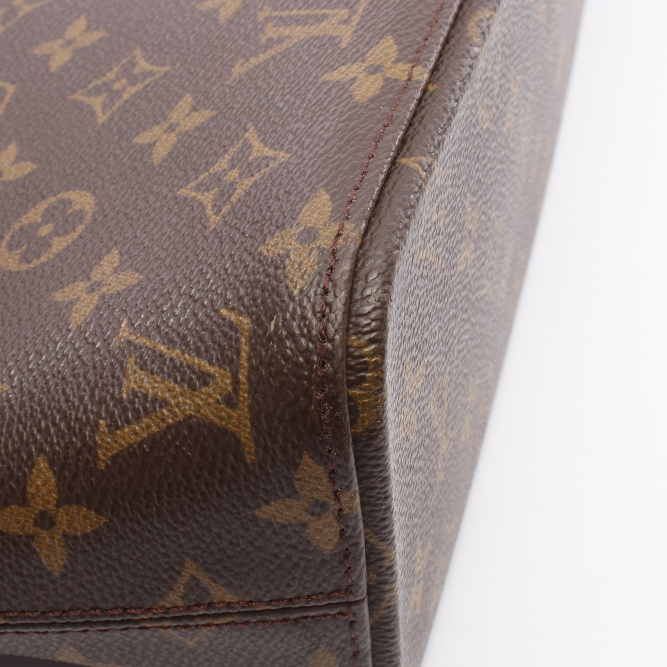 Louis Vuitton Louis Vuitton Luco Monogram Shoulder Bag Tote Leather Brown Size ONE SIZE - 10 Thumbnail