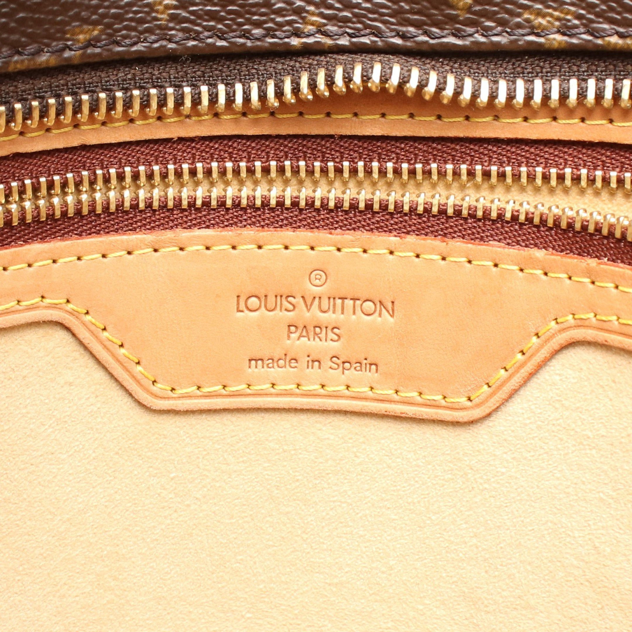 Louis Vuitton Louis Vuitton Luco Monogram Shoulder Bag Tote Leather Brown Size ONE SIZE - 4 Thumbnail