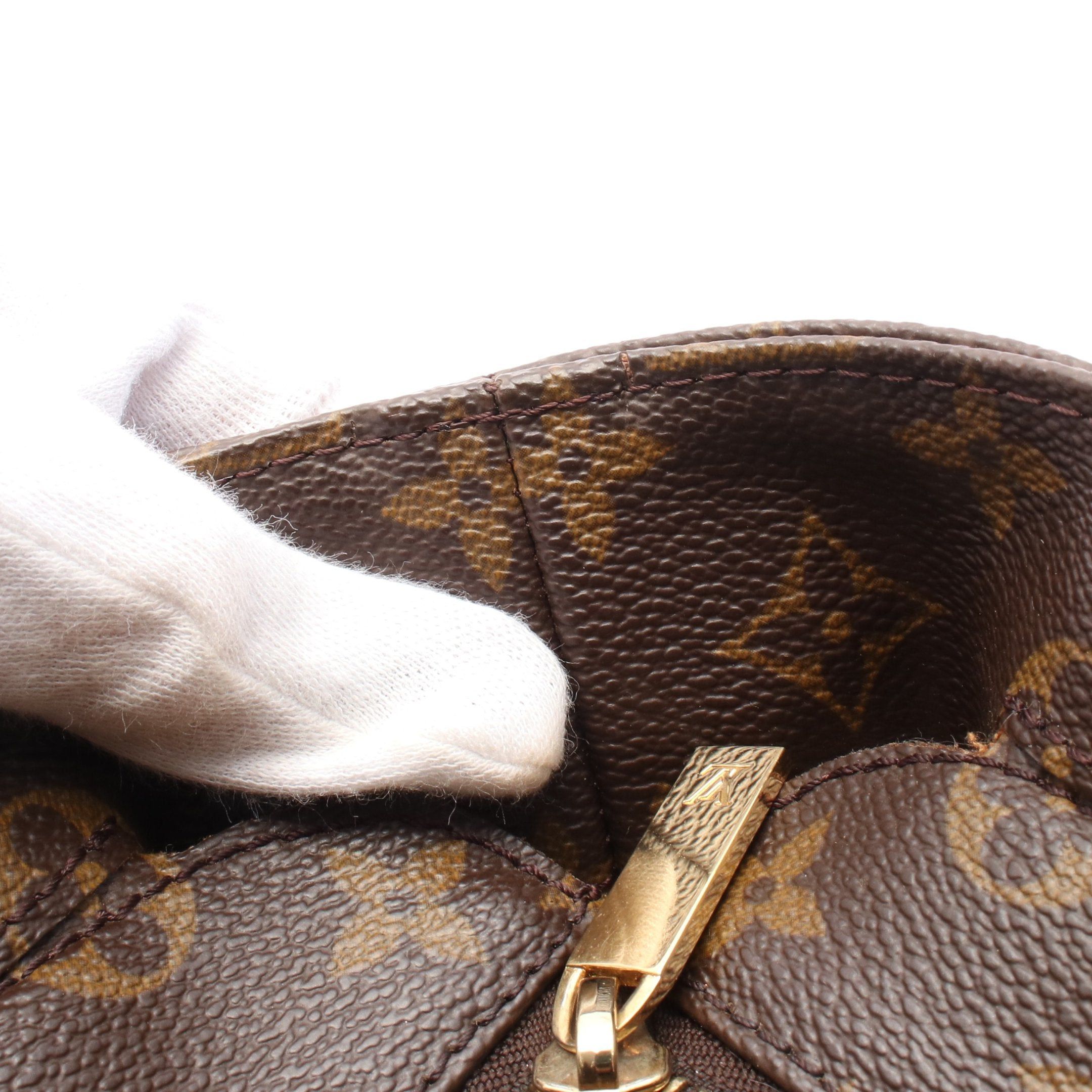 Louis Vuitton Louis Vuitton Luco Monogram Shoulder Bag Tote Leather Brown Size ONE SIZE - 7 Thumbnail