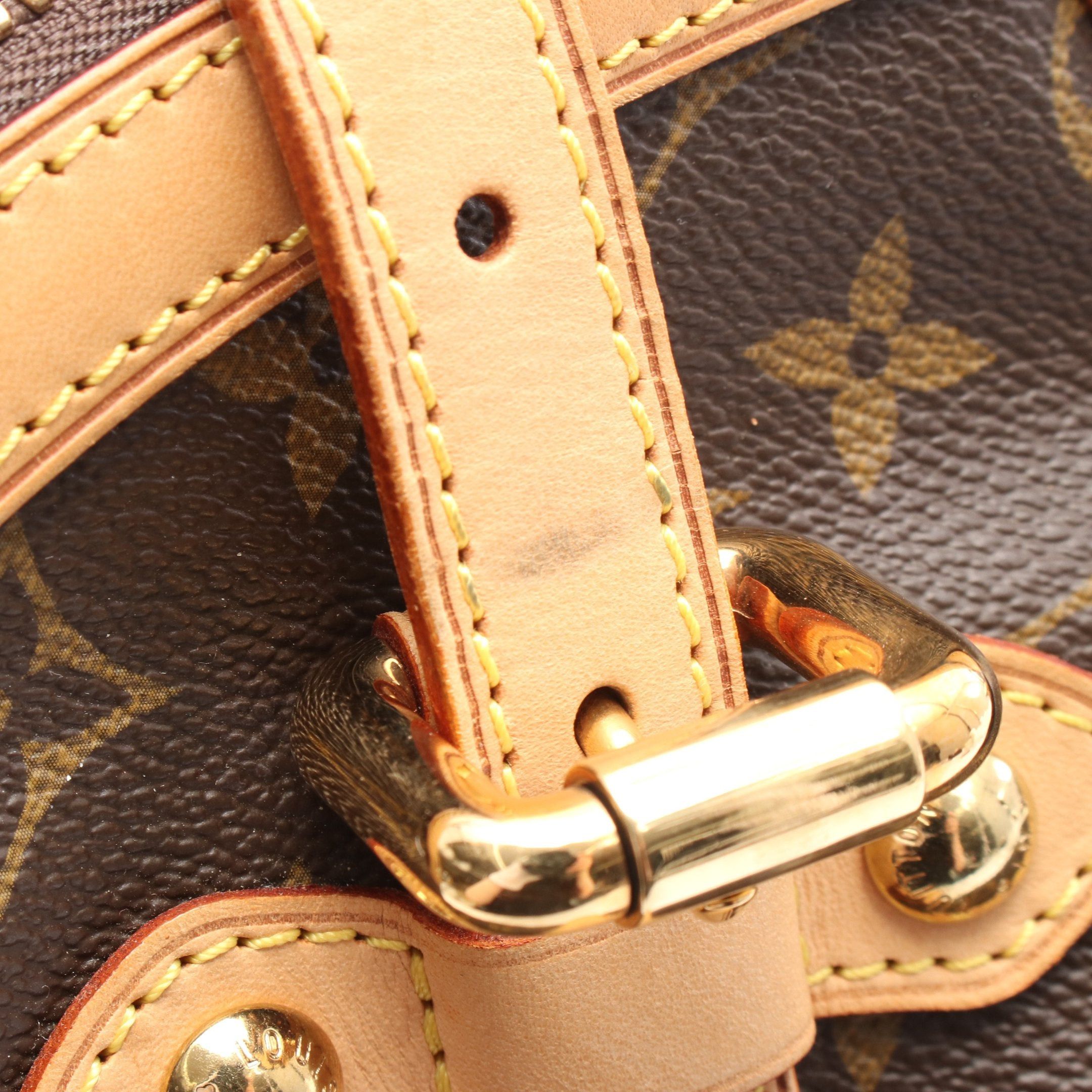 Louis Vuitton Louis Vuitton Tivoli Gm Monogram Handbag Leather Brown Size ONE SIZE - 6 Thumbnail