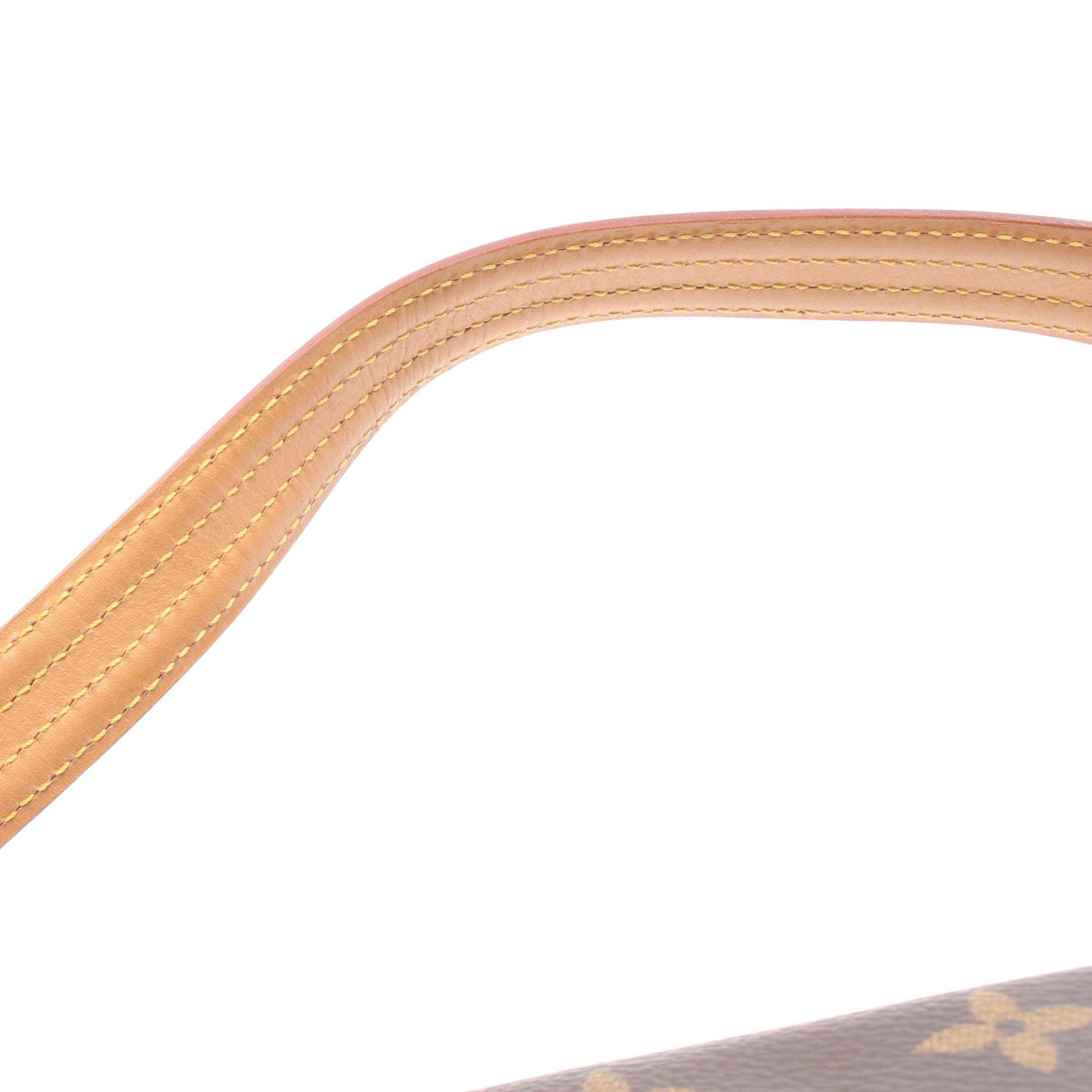 Louis Vuitton Louis Vuitton Vivacite Mm Monogram Shoulder Bag Leather Brown Size ONE SIZE - 6 Thumbnail