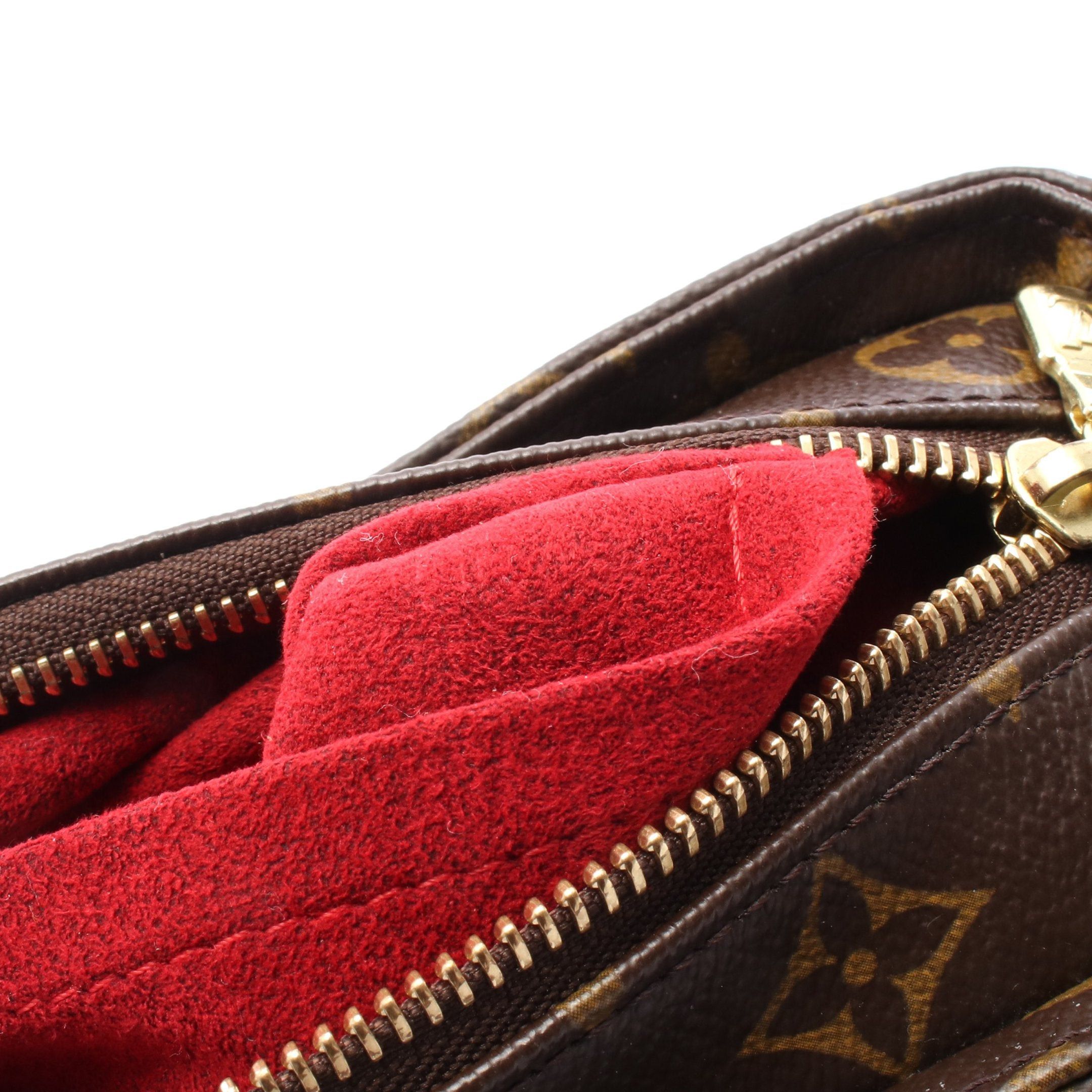 Louis Vuitton Louis Vuitton Vivacite Mm Monogram Shoulder Bag Leather Brown Size ONE SIZE - 5 Thumbnail