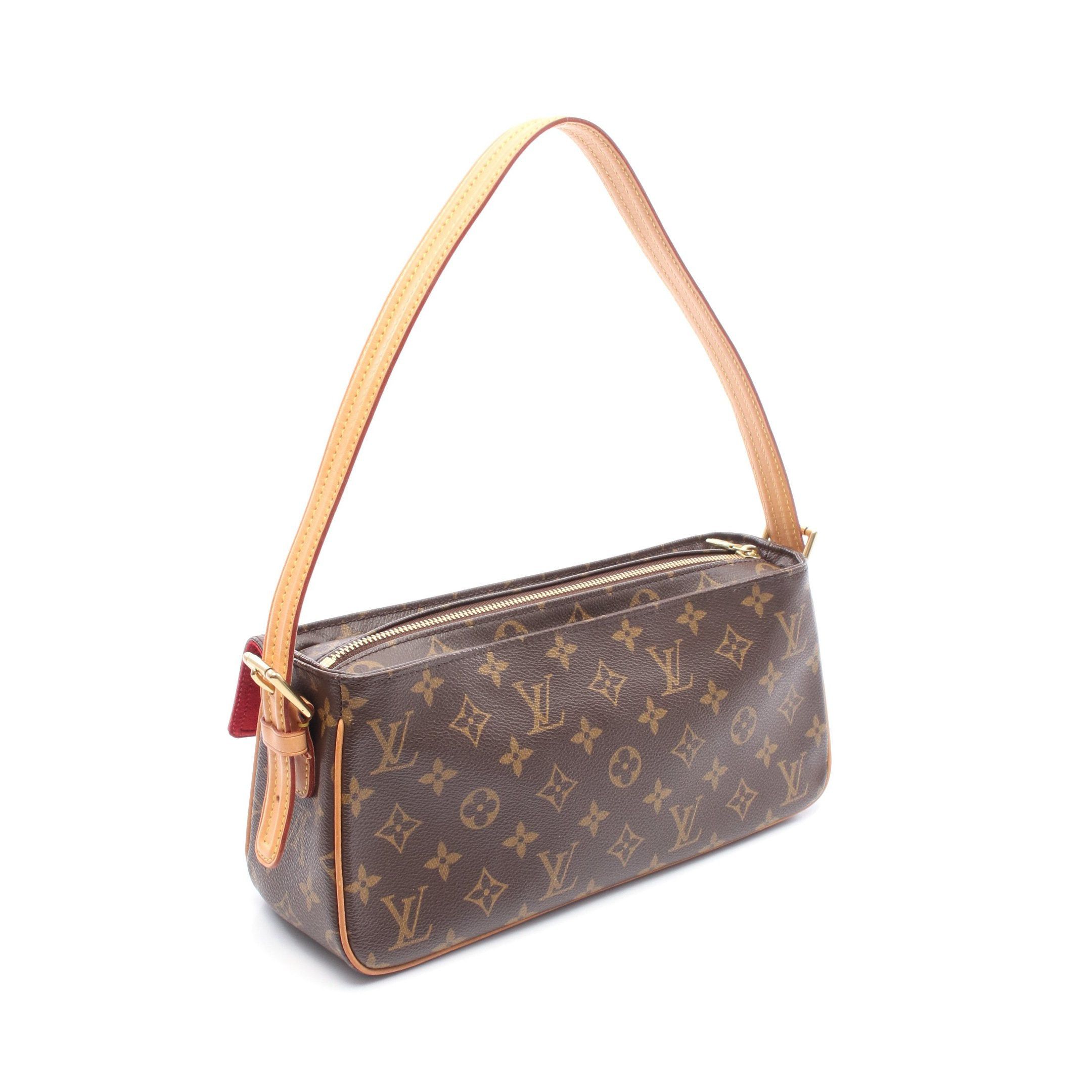 Louis Vuitton Louis Vuitton Vivacite Mm Monogram Shoulder Bag Leather Brown Size ONE SIZE - 2 Thumbnail