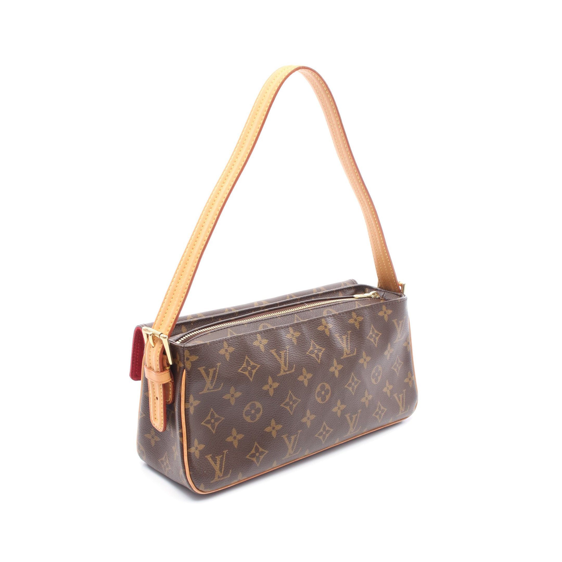 Louis Vuitton Louis Vuitton Vivacite Mm Monogram Shoulder Bag Leather Brown Size ONE SIZE - 2 Thumbnail