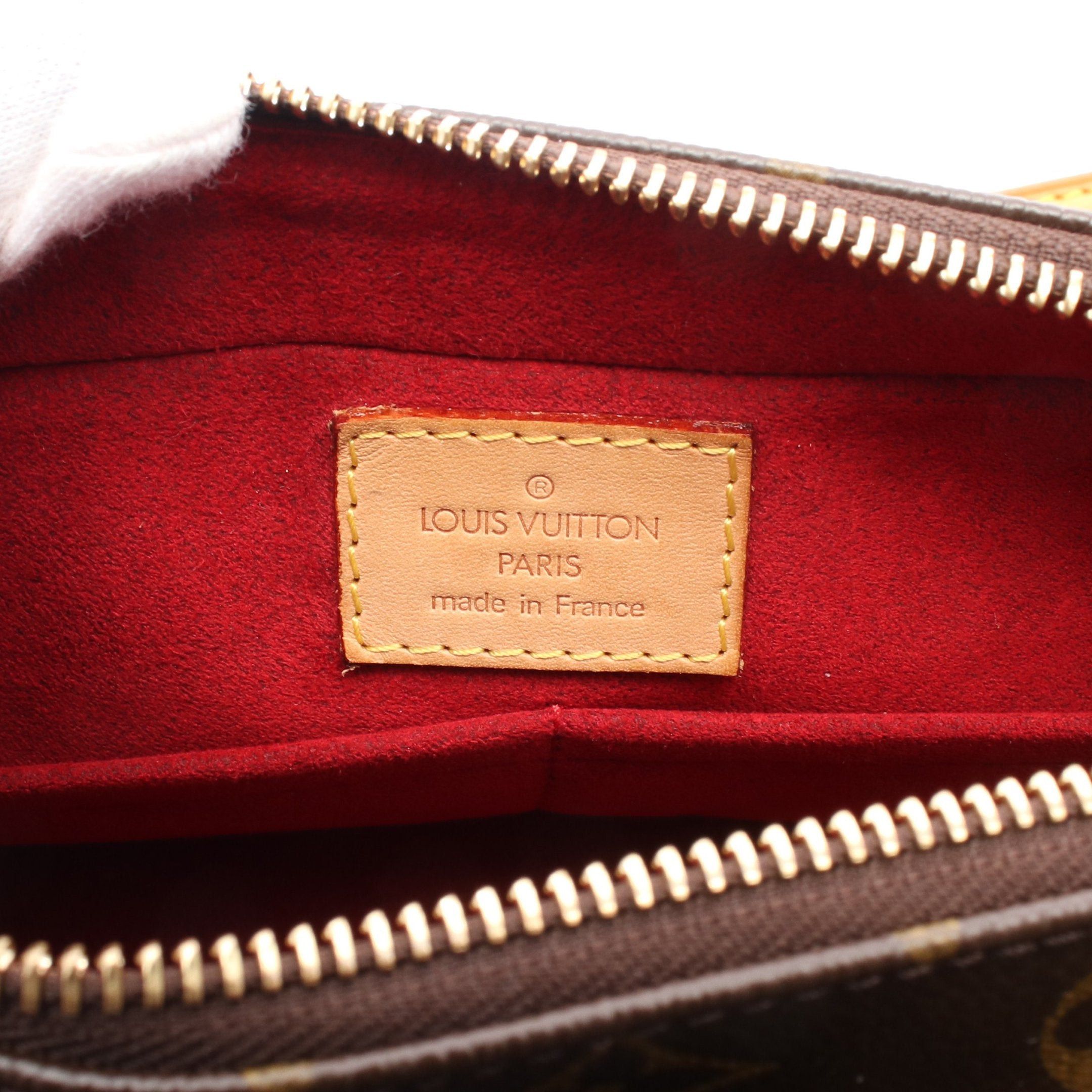 Louis Vuitton Louis Vuitton Vivacite Mm Monogram Shoulder Bag Leather Brown Size ONE SIZE - 4 Thumbnail