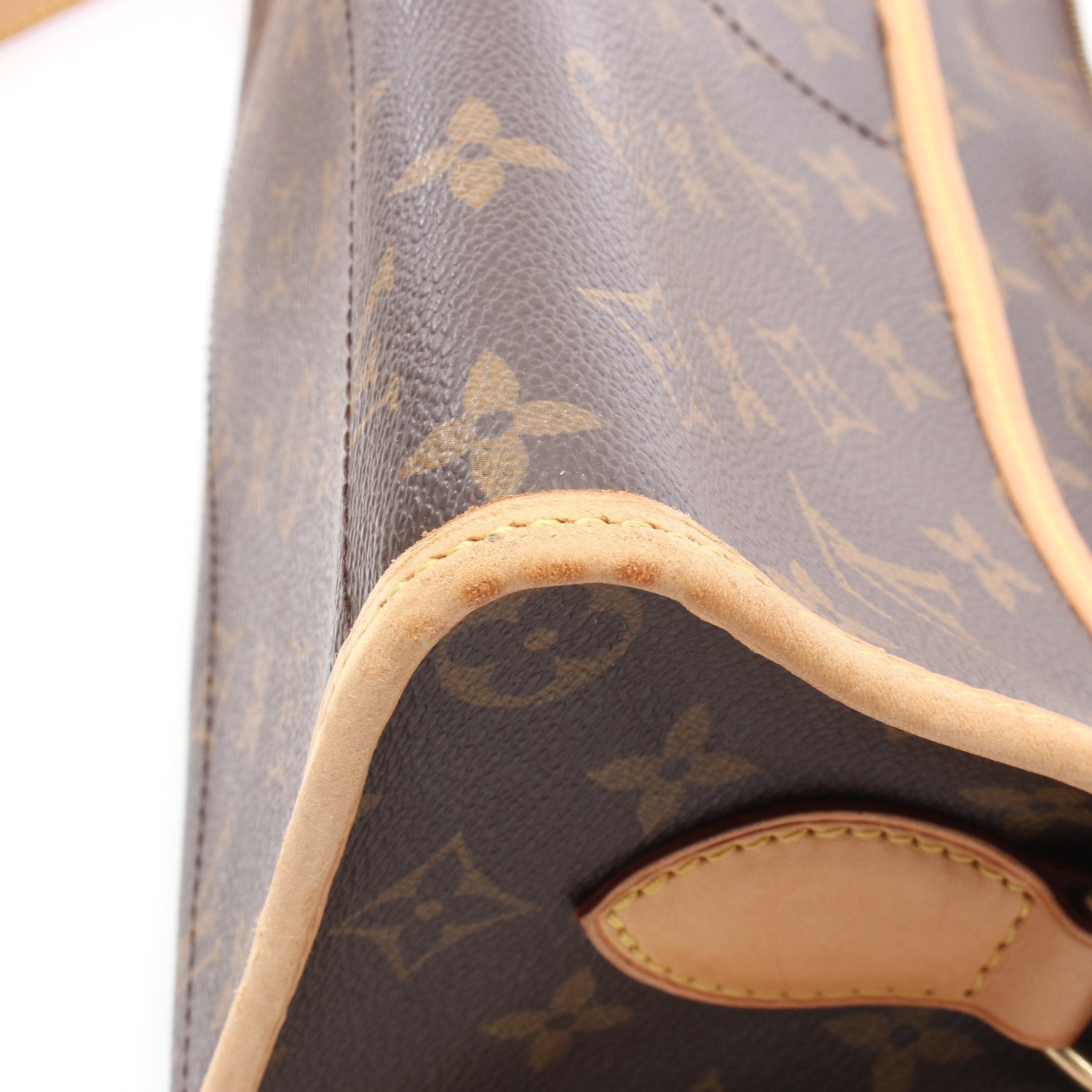 Louis Vuitton Louis Vuitton Popincourt Ron Monogram Shoulder Bag Leather Brown Size ONE SIZE - 7 Thumbnail