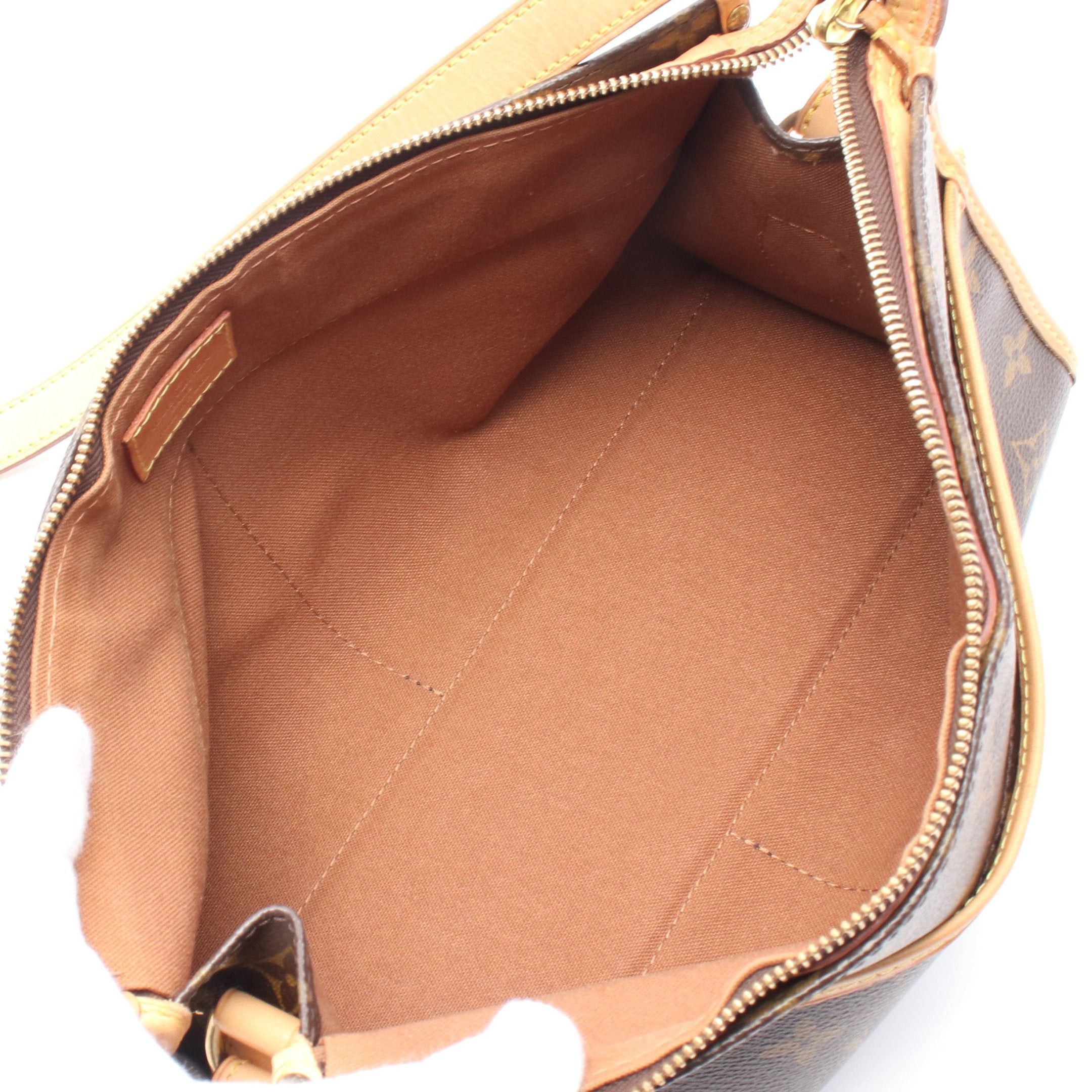 Louis Vuitton Louis Vuitton Popincourt Ron Monogram Shoulder Bag Leather Brown Size ONE SIZE - 3 Thumbnail
