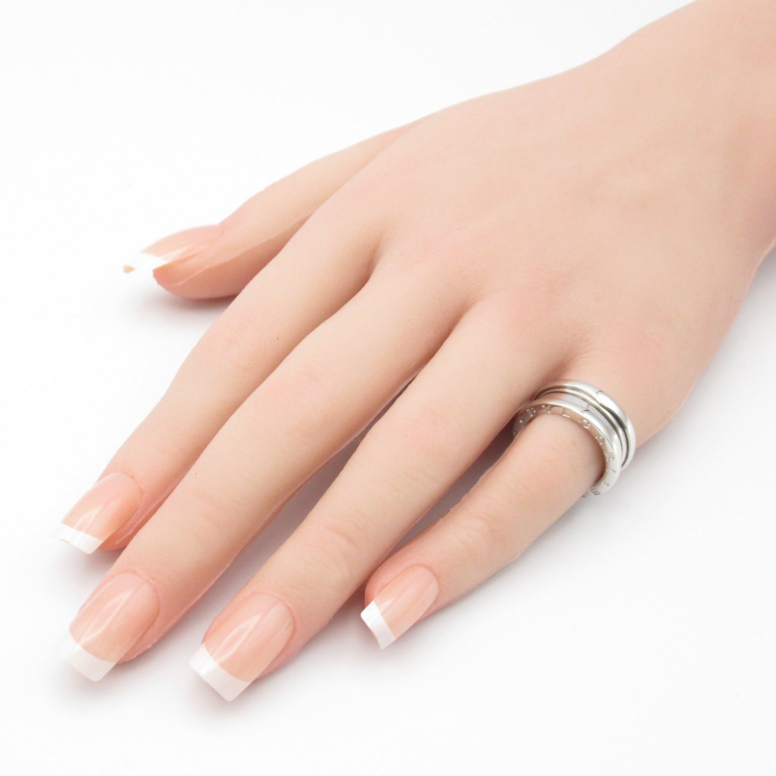 Bvlgari Bvlgari Ring K18Wg (White Gold) Silver Size ONE SIZE - 8 Thumbnail