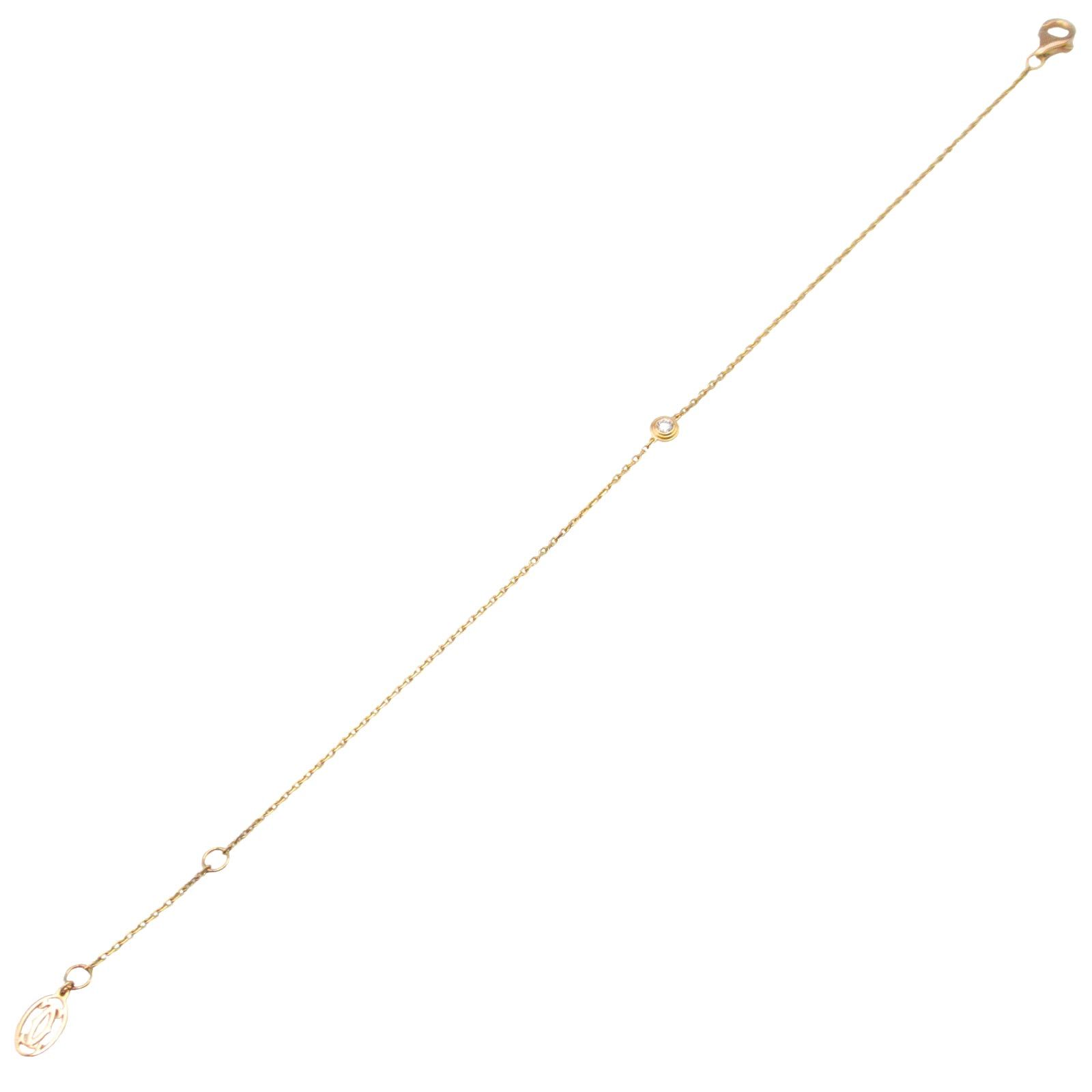 Cartier Cartier Amour Bracelet Xs K18Pg (Pink Gold) Diamond Clear Size ONE SIZE - 3 Thumbnail