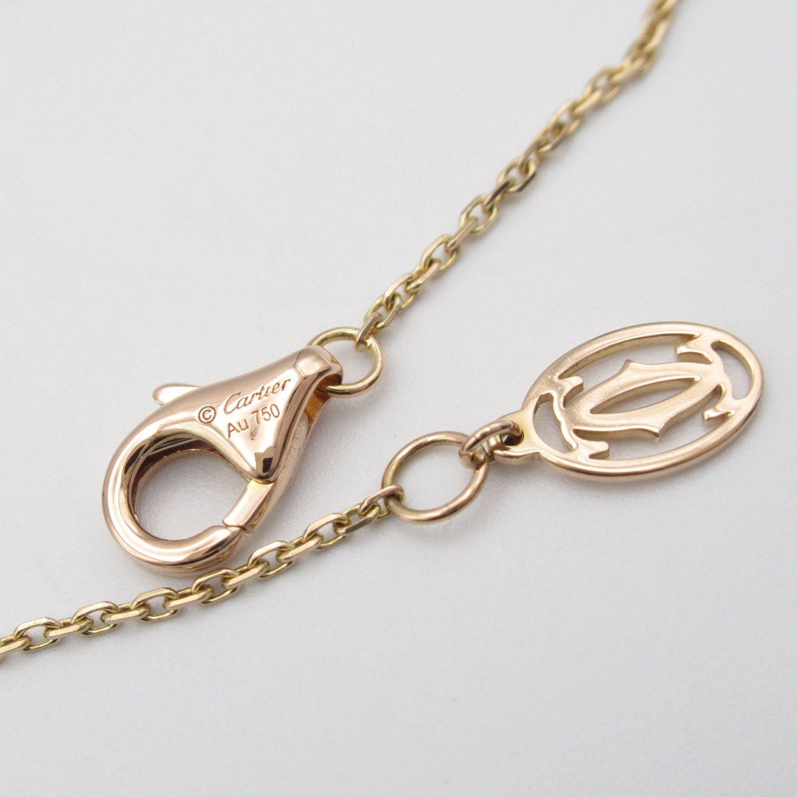 Cartier Cartier Amour Bracelet Xs K18Pg (Pink Gold) Diamond Clear Size ONE SIZE - 4 Thumbnail