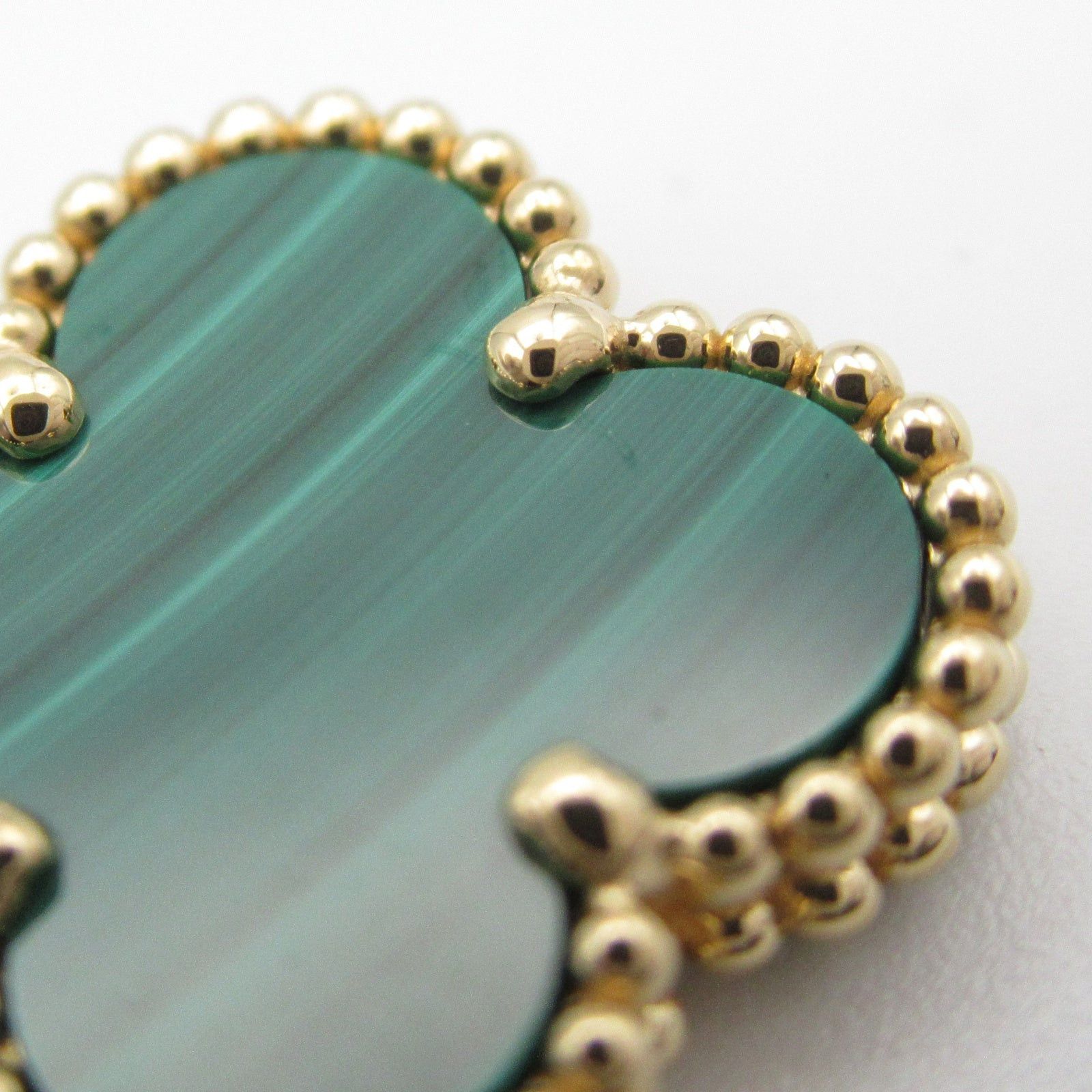 Van Cleef & Arpels Van Cleef Arpels Alhambra Necklace Malachite K18 (Yellow Gold) Green Size ONE SIZE - 6 Thumbnail