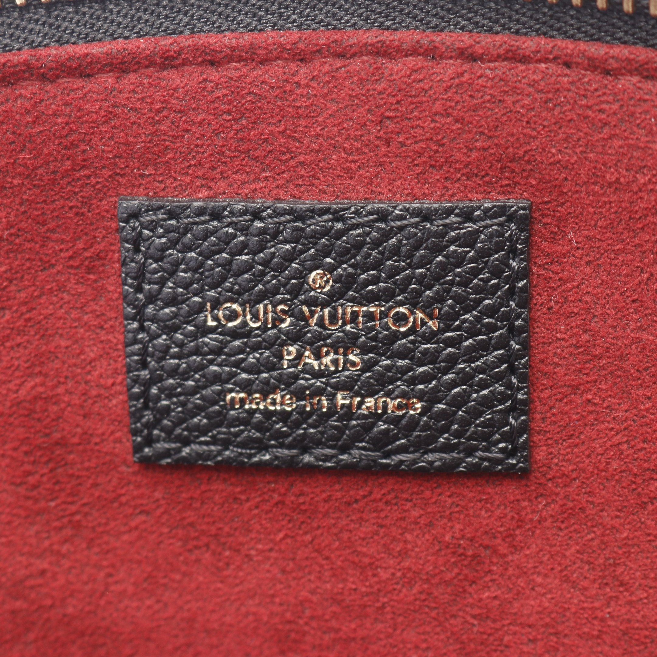 Louis Vuitton Louis Vuitton Petit Pare Pm Monogram Empreinte Handbag Leather Black Size ONE SIZE - 4 Thumbnail
