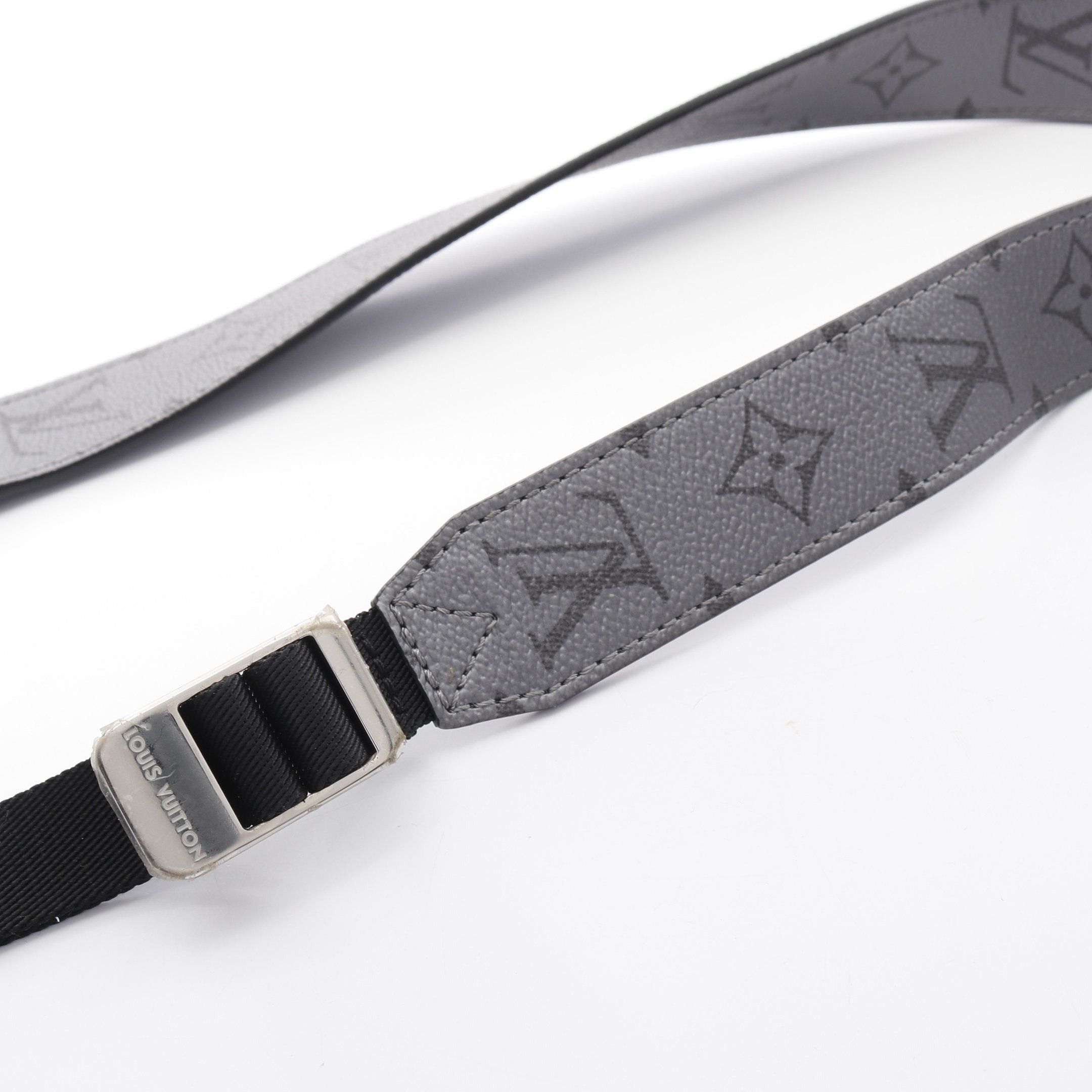 Louis Vuitton Louis Vuitton Outdoors Sling Bag Taigarama Body Leather Silver Size ONE SIZE - 7 Thumbnail