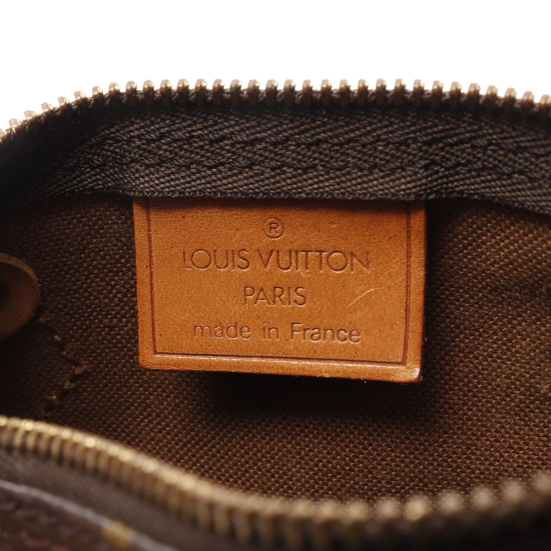 Louis Vuitton Louis Vuitton Mini Speedy Monogram Handbag Leather Brown Size ONE SIZE - 4 Thumbnail