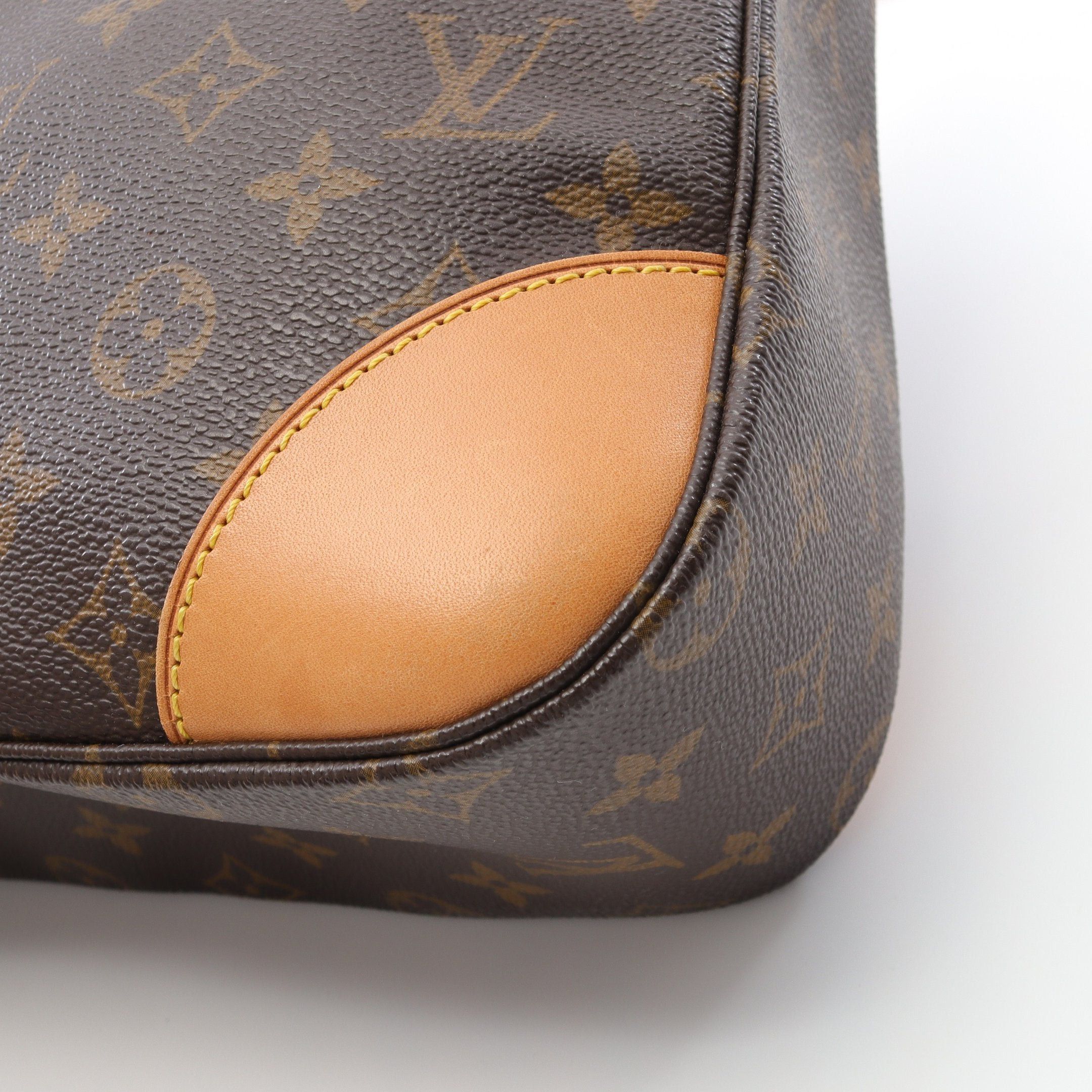 Louis Vuitton Louis Vuitton Boulogne Pm Monogram Shoulder Bag Leather Brown Size ONE SIZE - 11 Thumbnail