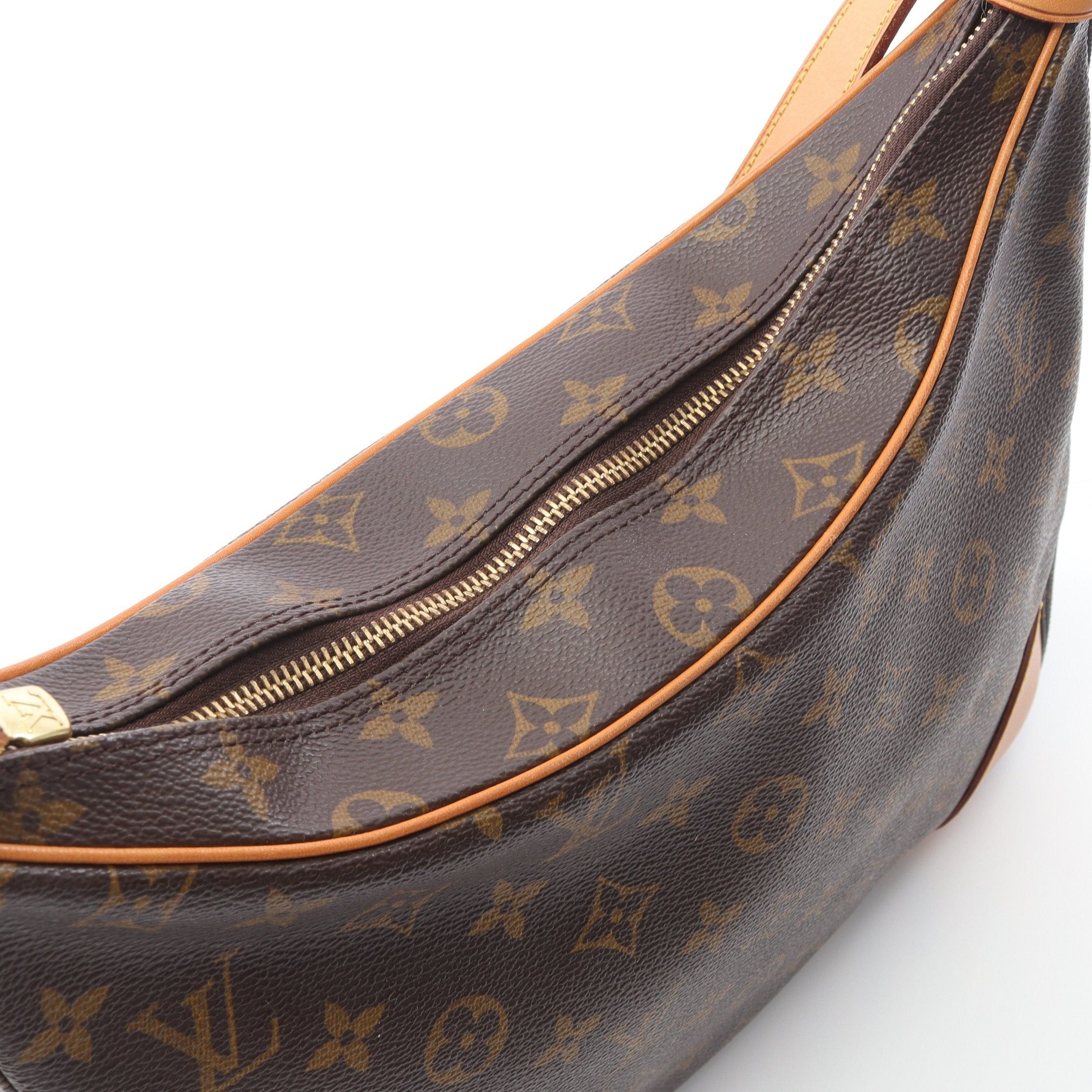Louis Vuitton Louis Vuitton Boulogne Pm Monogram Shoulder Bag Leather Brown Size ONE SIZE - 8 Thumbnail