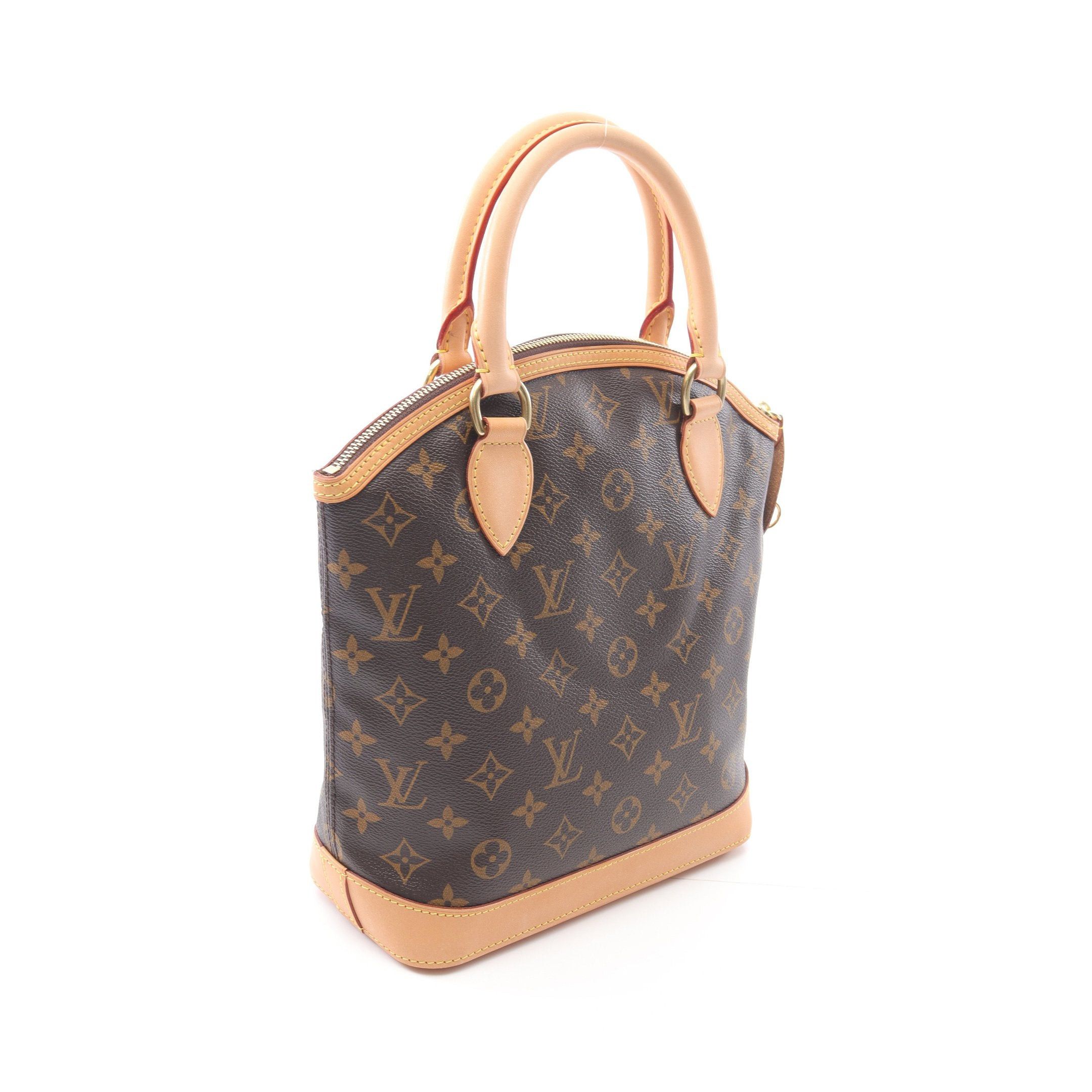 Louis Vuitton Louis Vuitton Lockit Monogram Handbag Leather Brown Size ONE SIZE - 2 Thumbnail