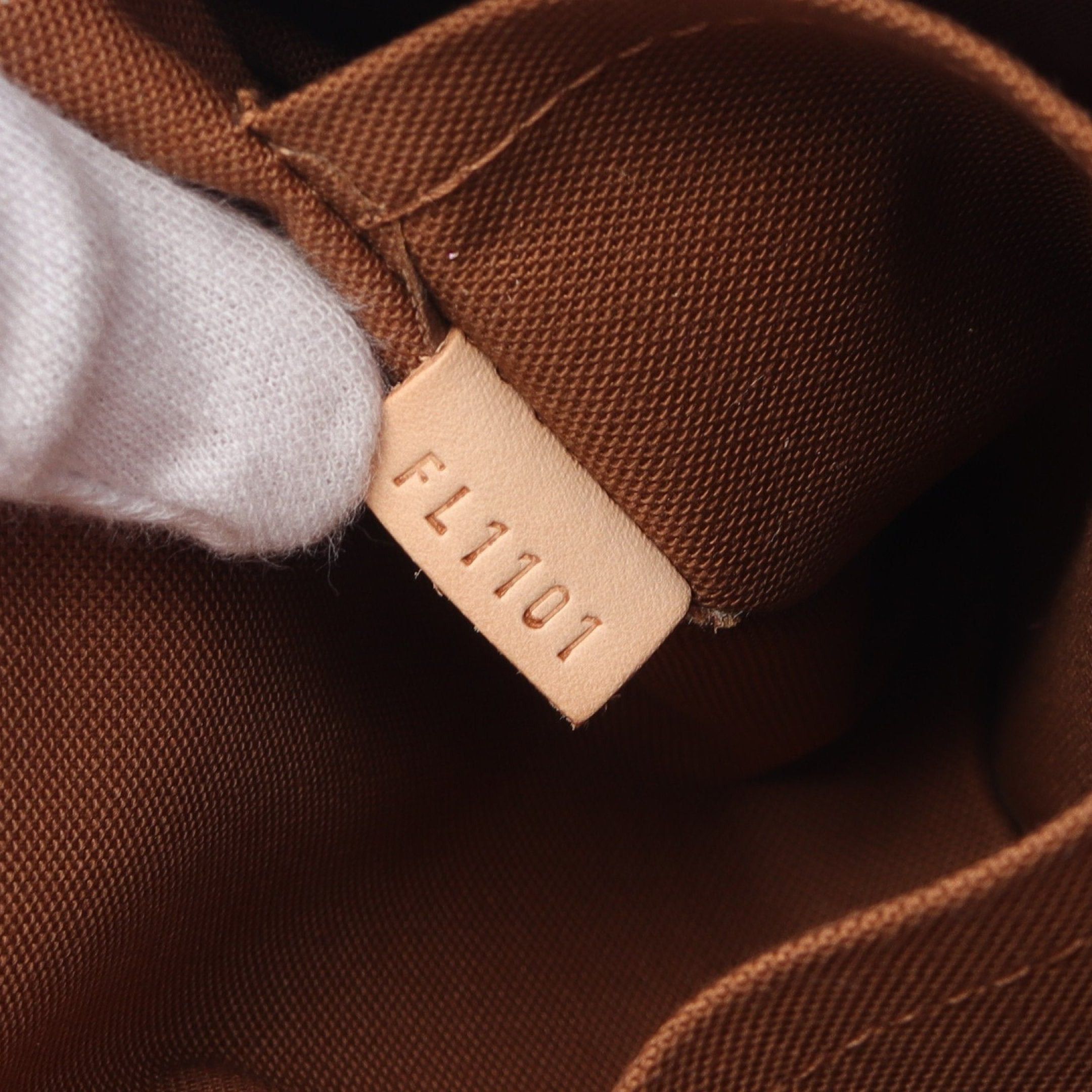 Louis Vuitton Louis Vuitton Lockit Monogram Handbag Leather Brown Size ONE SIZE - 5 Thumbnail