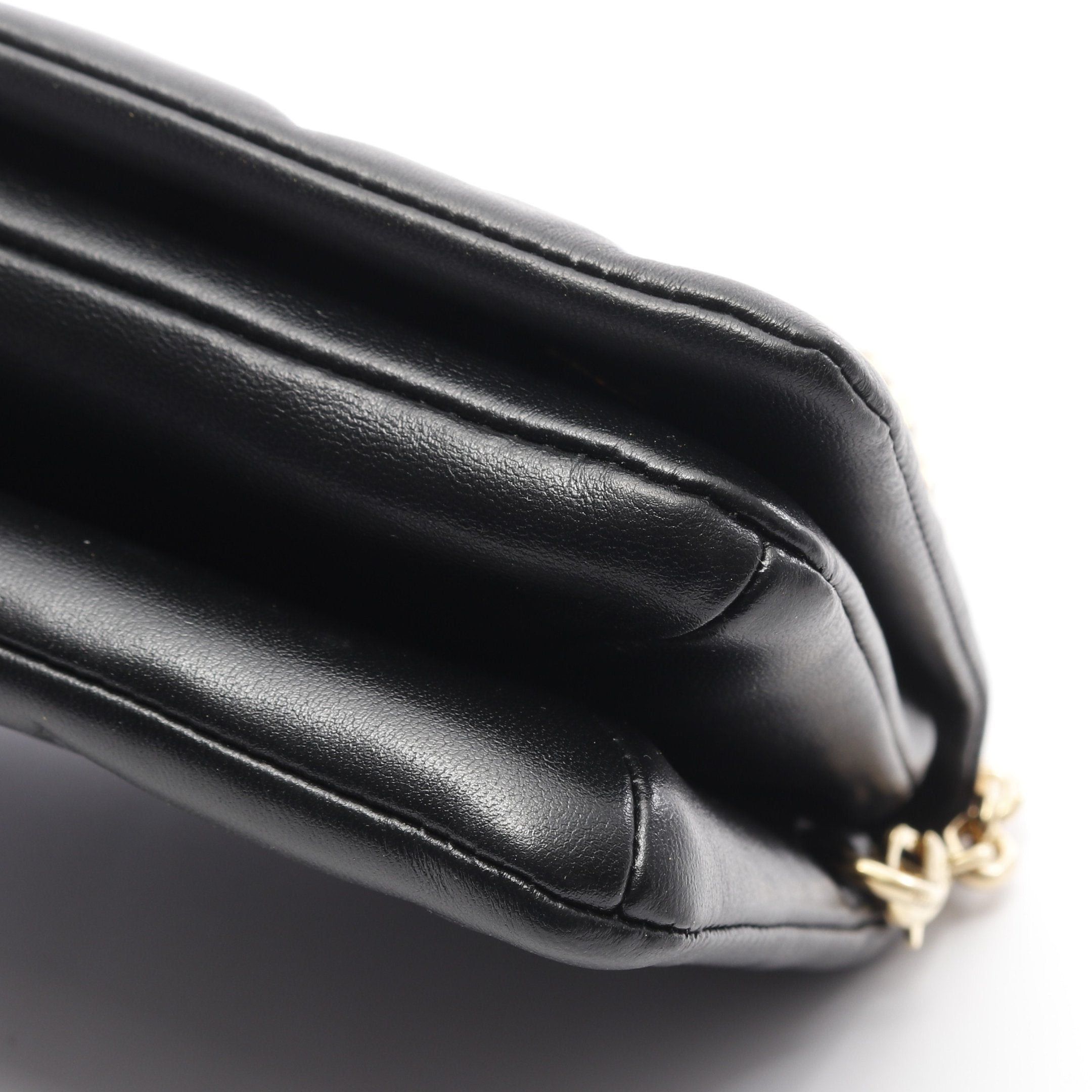 Louis Vuitton Louis Vuitton Pochette Coussin Monogram Embossed Noir Shoulder Bag Lambskin Black Size ONE SIZE - 6 Thumbnail