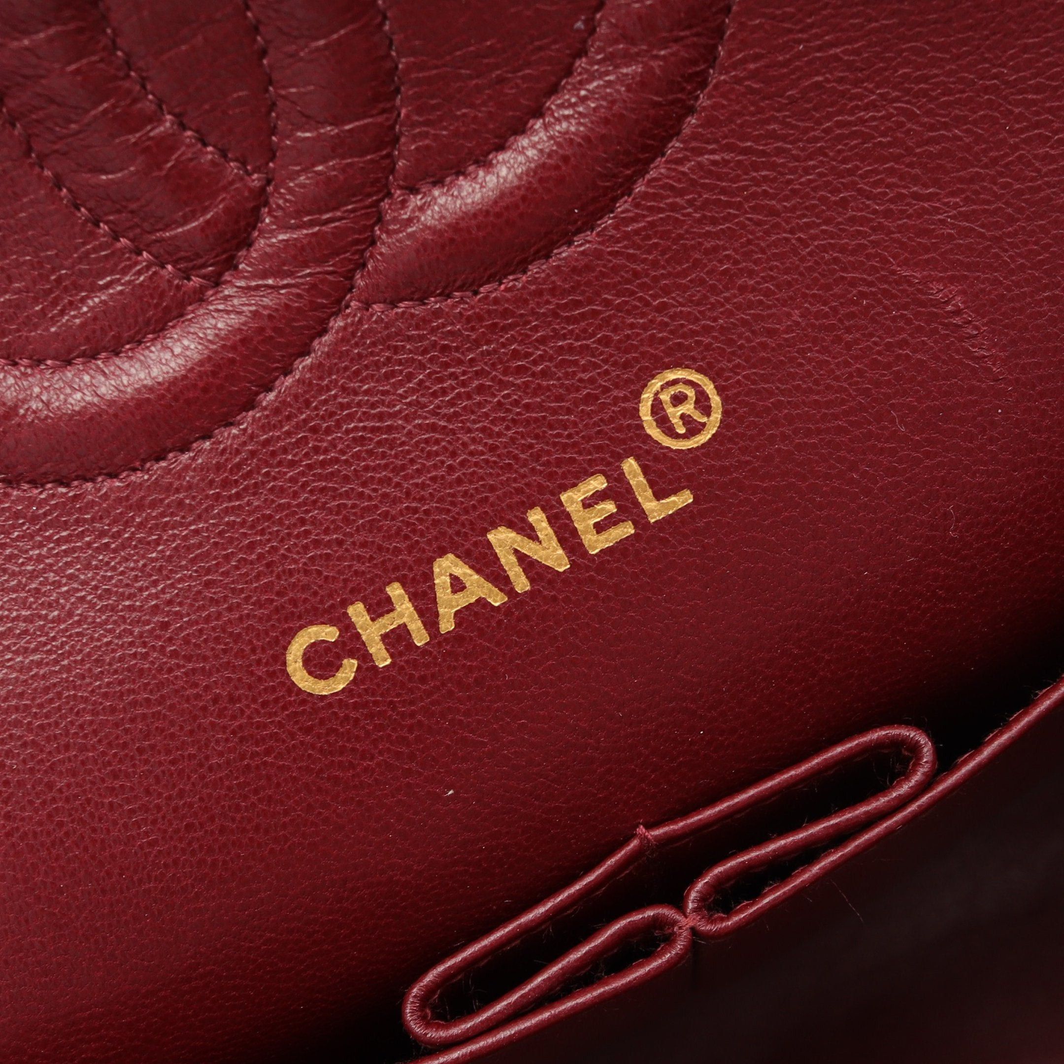 Chanel Chanel Matelasse Double Flap Chain Shoulder Bag Lambskin Black Gold Hardware Size ONE SIZE - 4 Thumbnail