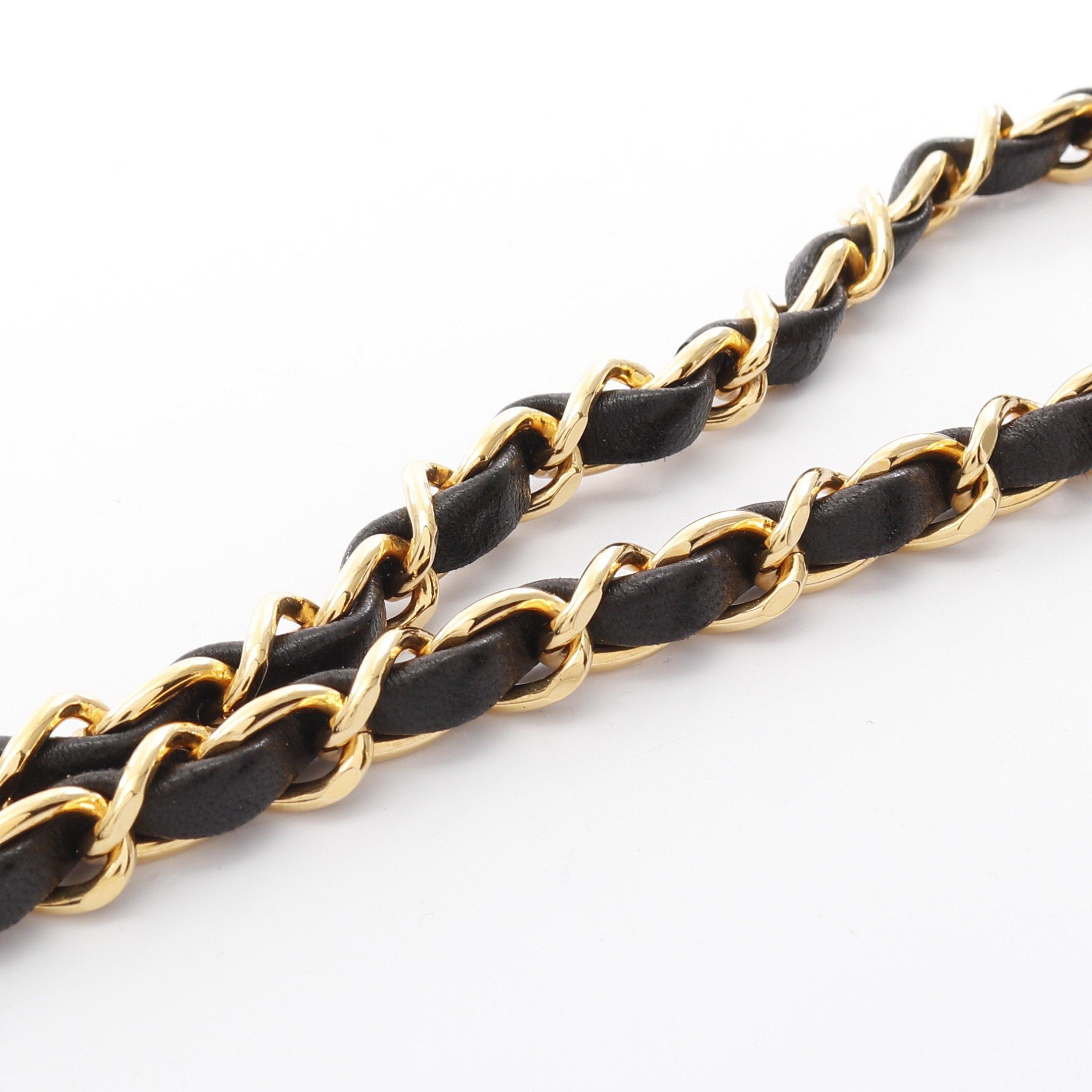 Chanel Chanel Mini Matelasse Full Flap Chain Shoulder Bag Lambskin Black Gold Hardware Size ONE SIZE - 10 Thumbnail
