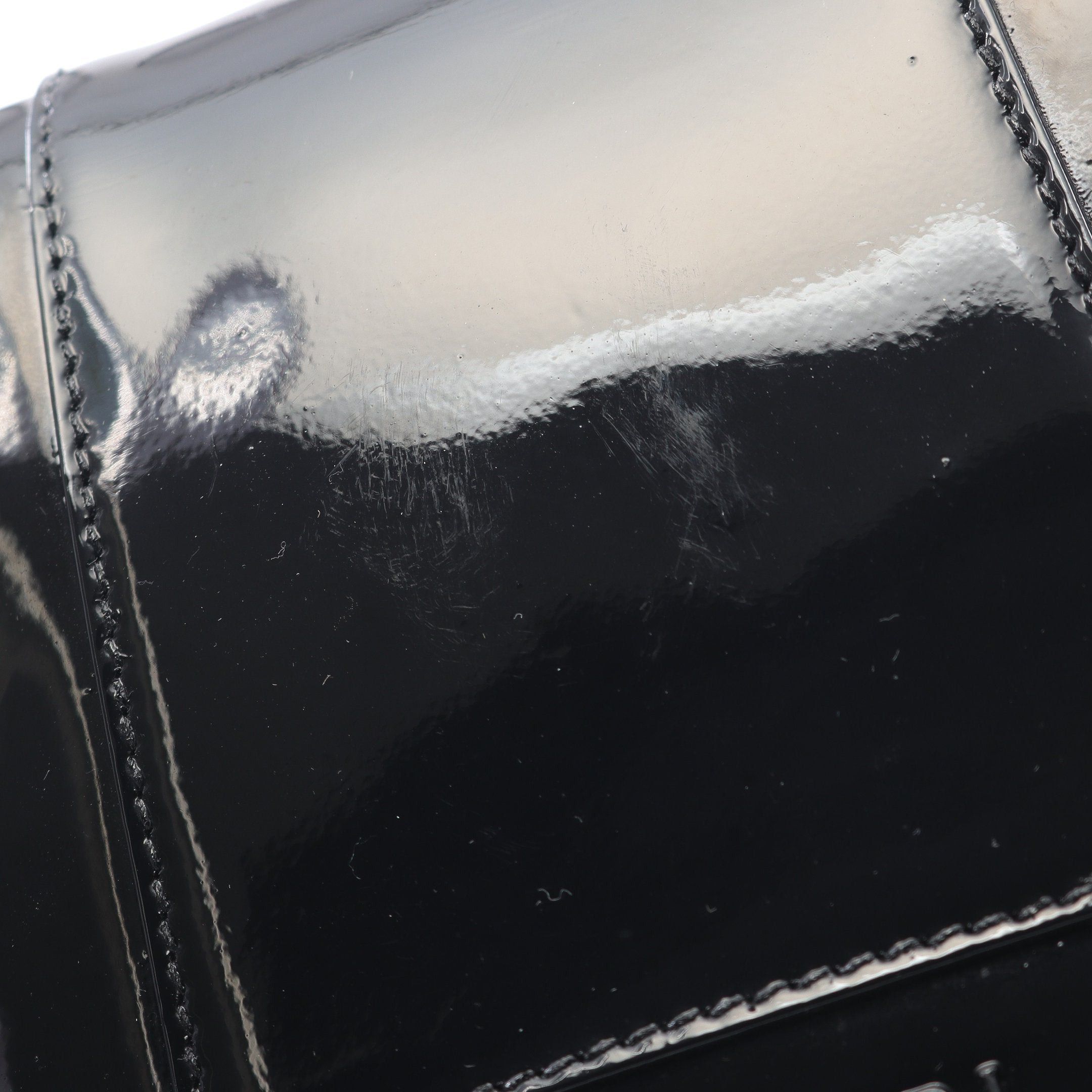 Bvlgari Bvlgari Serpenti Forever Chain Shoulder Bag Patent Leather Black Size ONE SIZE - 5 Thumbnail