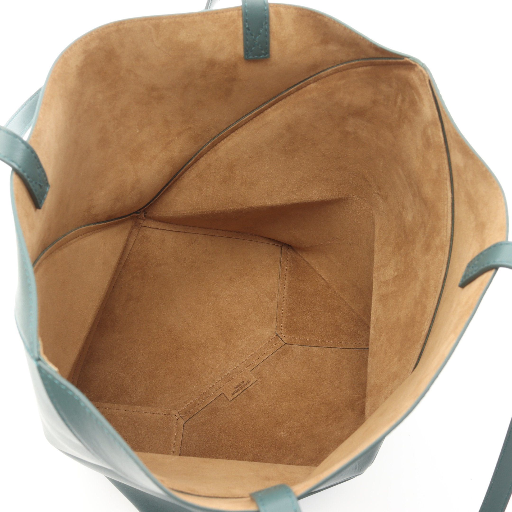 Loewe Loewe Puzzle Tote Medium Shoulder Bag Leather Green Size ONE SIZE - 3 Thumbnail