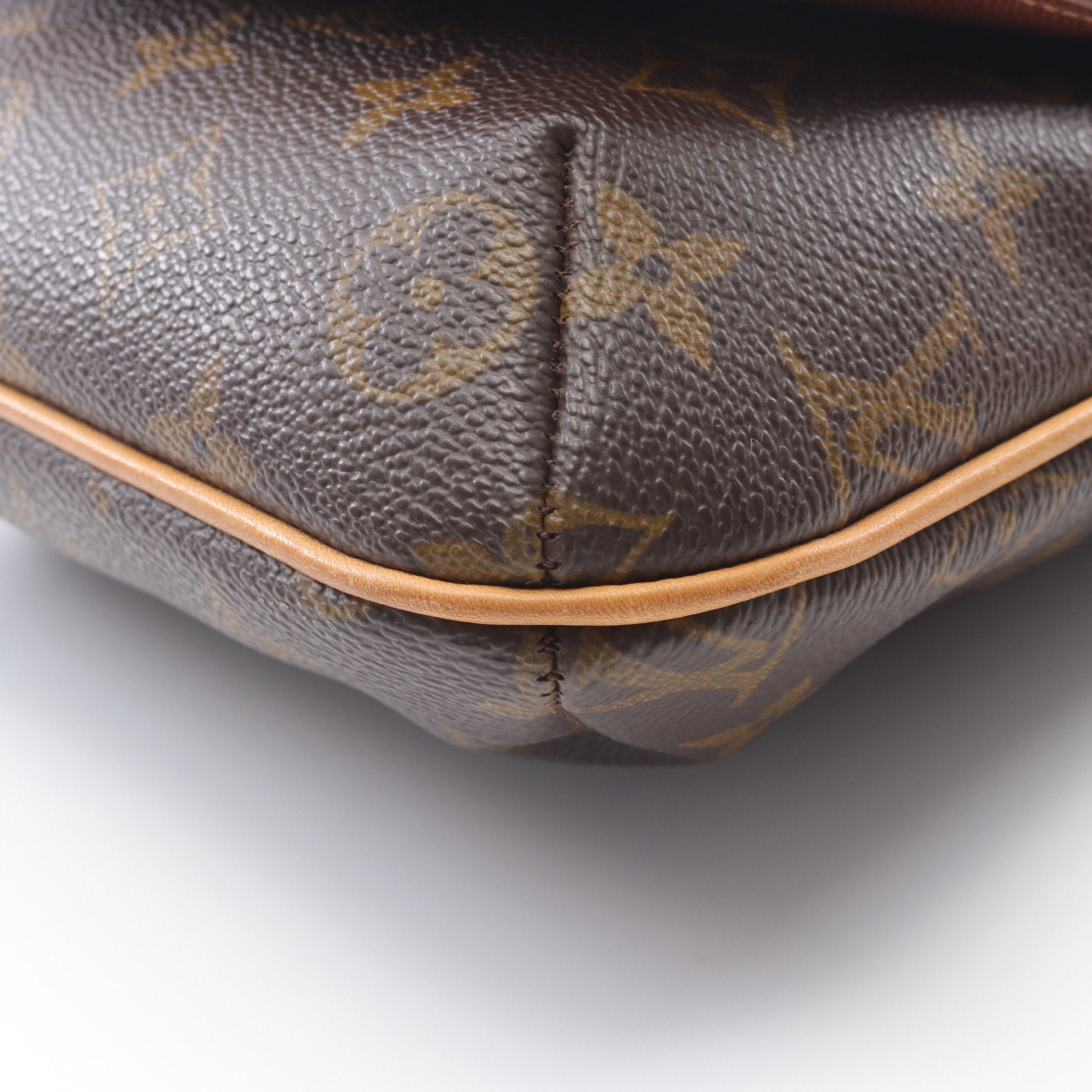 Louis Vuitton Louis Vuitton Musette Salsa Short Strap Monogram Shoulder Bag Leather Brown Size ONE SIZE - 9 Thumbnail