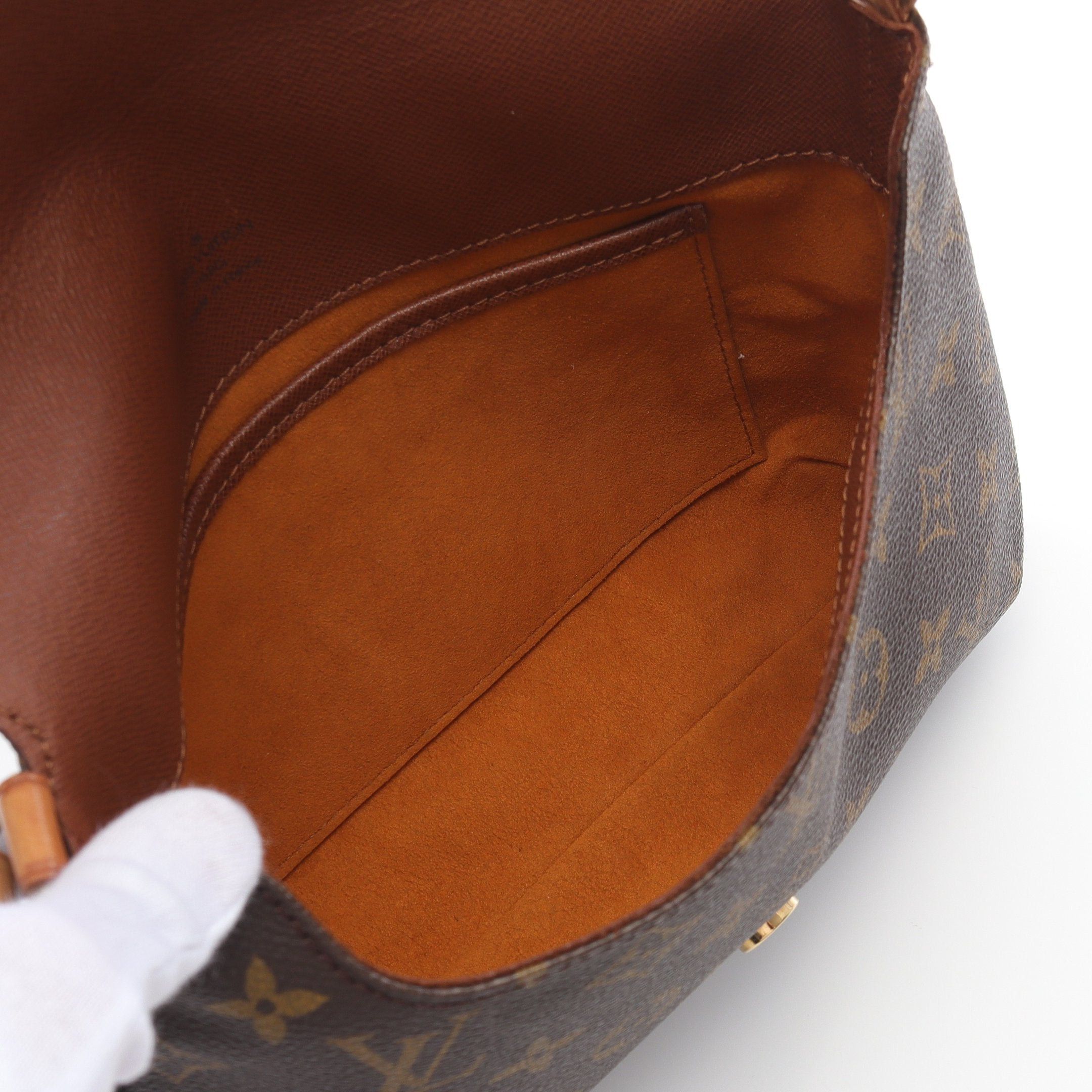 Louis Vuitton Louis Vuitton Musette Tango Short Strap Monogram Shoulder Bag Leather Brown Size ONE SIZE - 3 Thumbnail