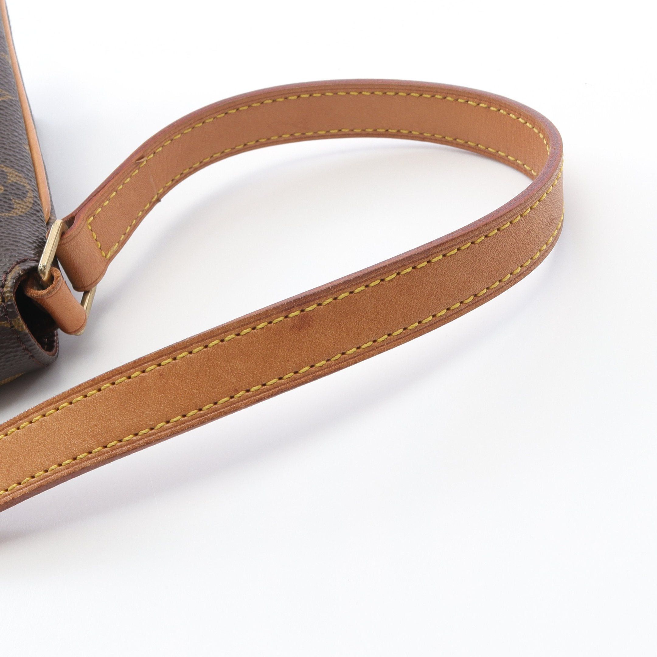 Louis Vuitton Louis Vuitton Musette Tango Short Strap Monogram Shoulder Bag Leather Brown Size ONE SIZE - 10 Thumbnail
