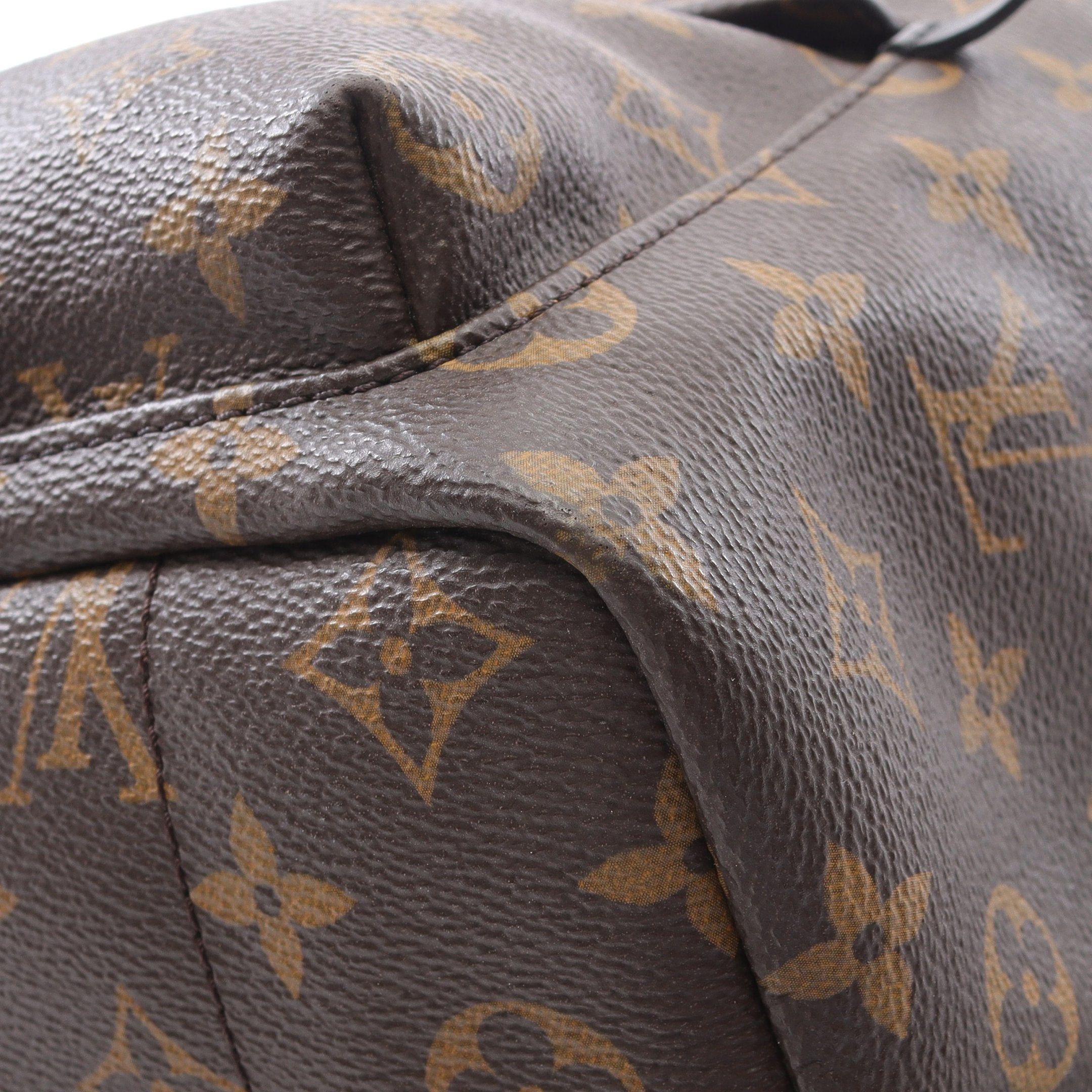 Louis Vuitton Louis Vuitton Palm Springs Pm Monogram Backpack Rucksack Leather Brown Black Size ONE SIZE - 11 Thumbnail