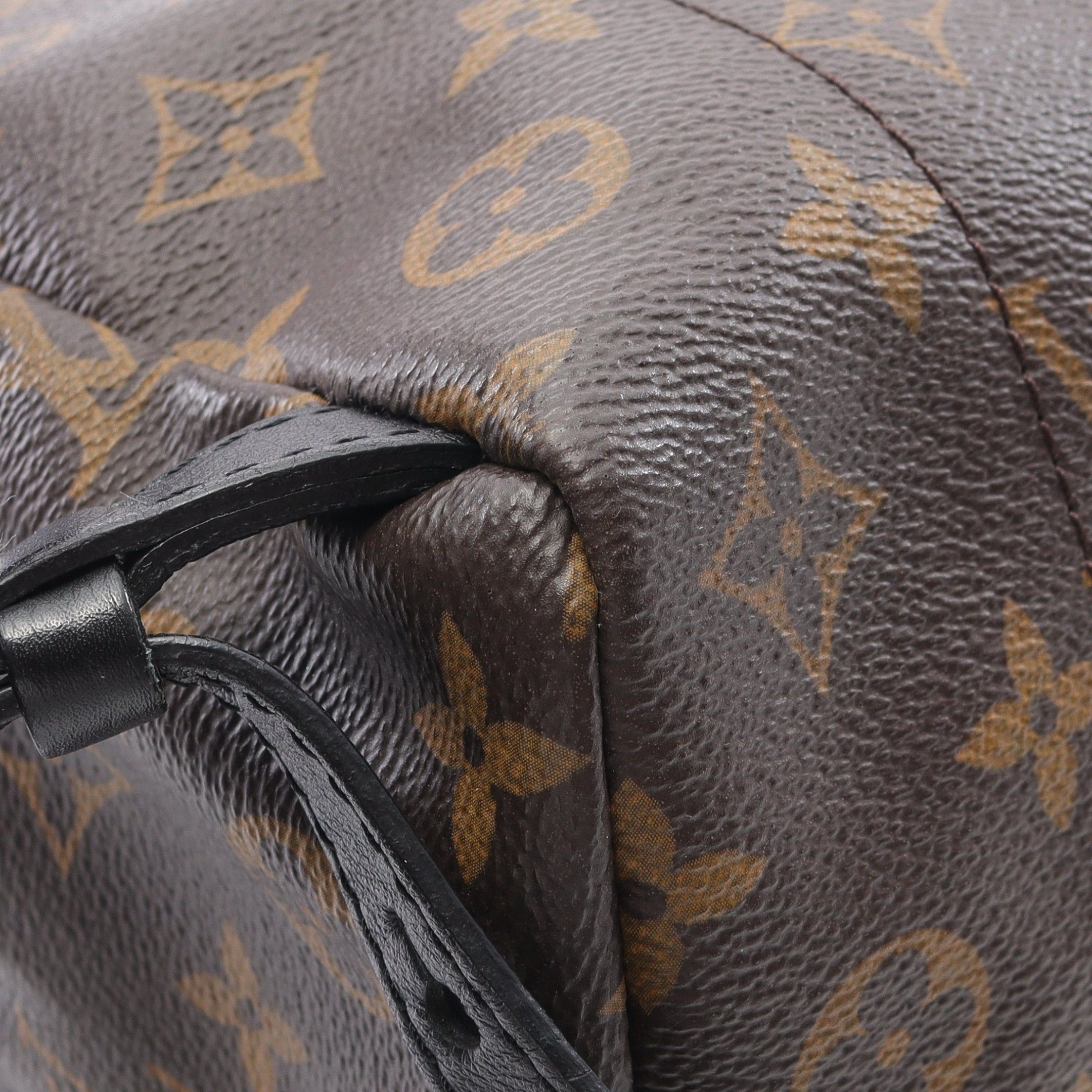 Louis Vuitton Louis Vuitton Palm Springs Pm Monogram Backpack Rucksack Leather Brown Black Size ONE SIZE - 10 Thumbnail