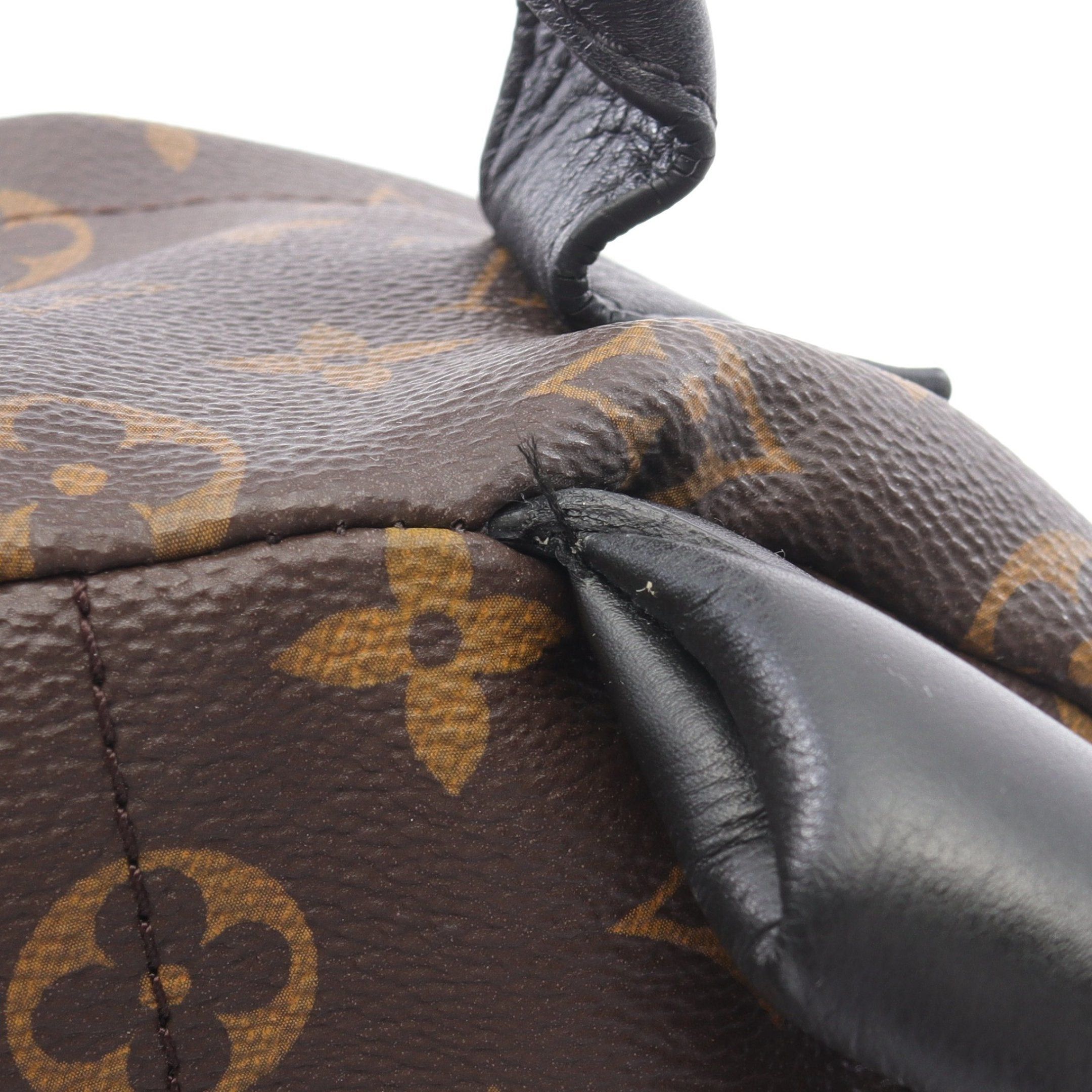 Louis Vuitton Louis Vuitton Palm Springs Pm Monogram Backpack Rucksack Leather Brown Black Size ONE SIZE - 7 Thumbnail