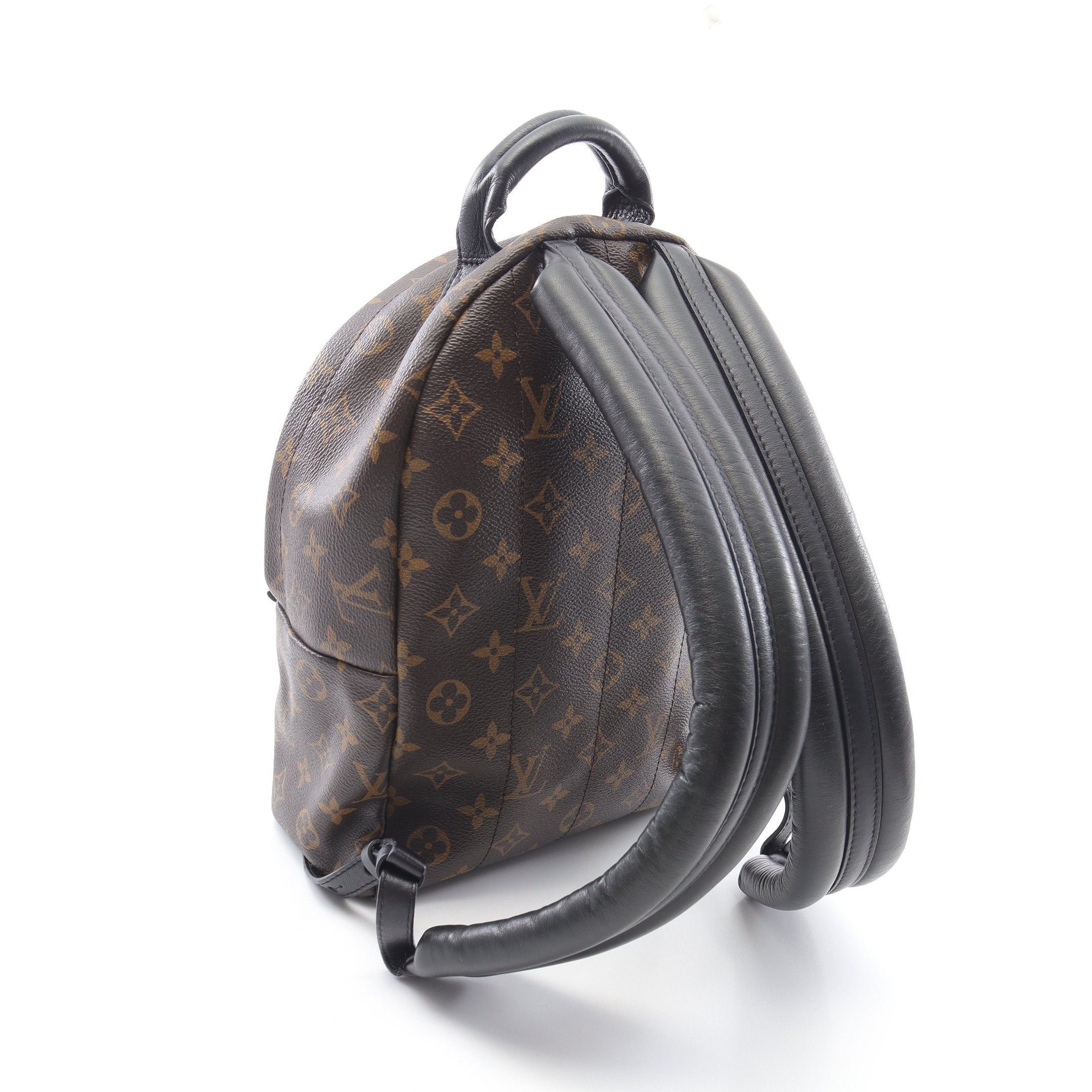Louis Vuitton Louis Vuitton Palm Springs Pm Monogram Backpack Rucksack Leather Brown Black Size ONE SIZE - 2 Thumbnail