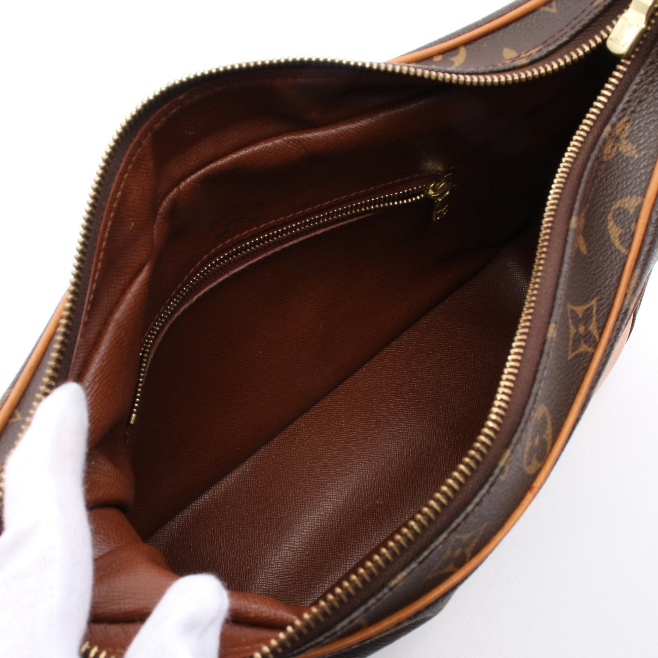 Louis Vuitton Louis Vuitton Boulogne Pm Monogram Shoulder Bag Leather Brown Size ONE SIZE - 3 Thumbnail