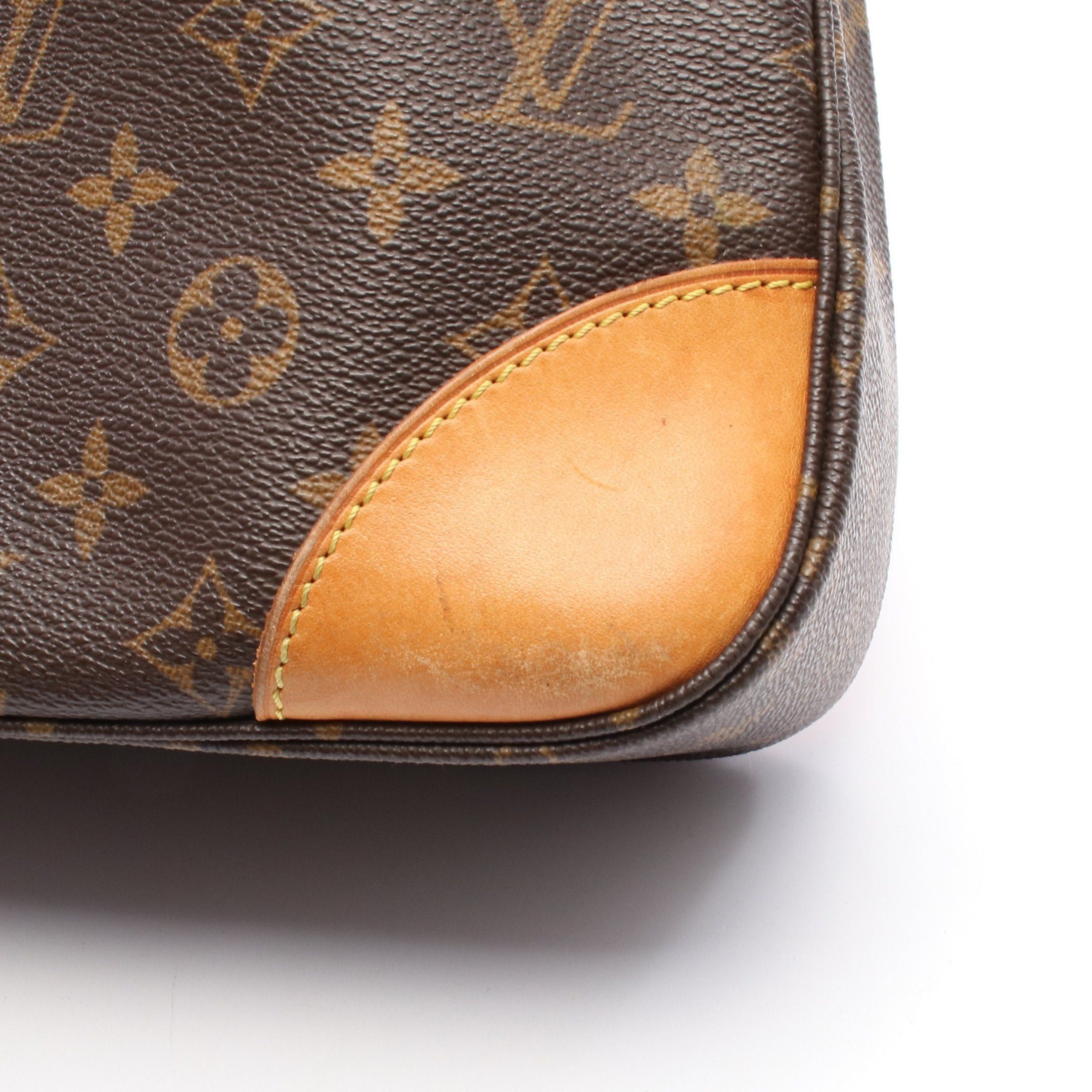 Louis Vuitton Louis Vuitton Boulogne Pm Monogram Shoulder Bag Leather Brown Size ONE SIZE - 6 Thumbnail