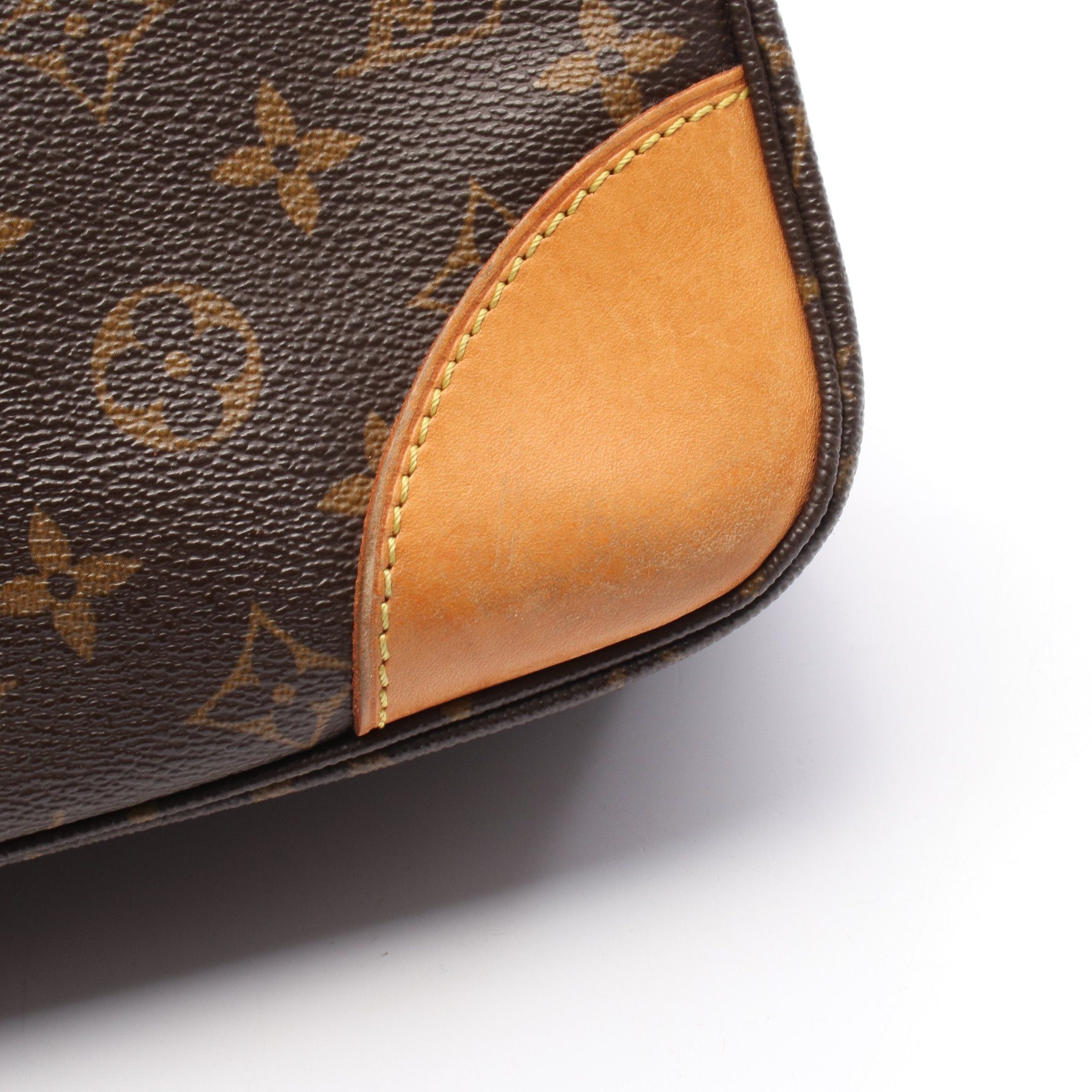 Louis Vuitton Louis Vuitton Boulogne Pm Monogram Shoulder Bag Leather Brown Size ONE SIZE - 9 Thumbnail