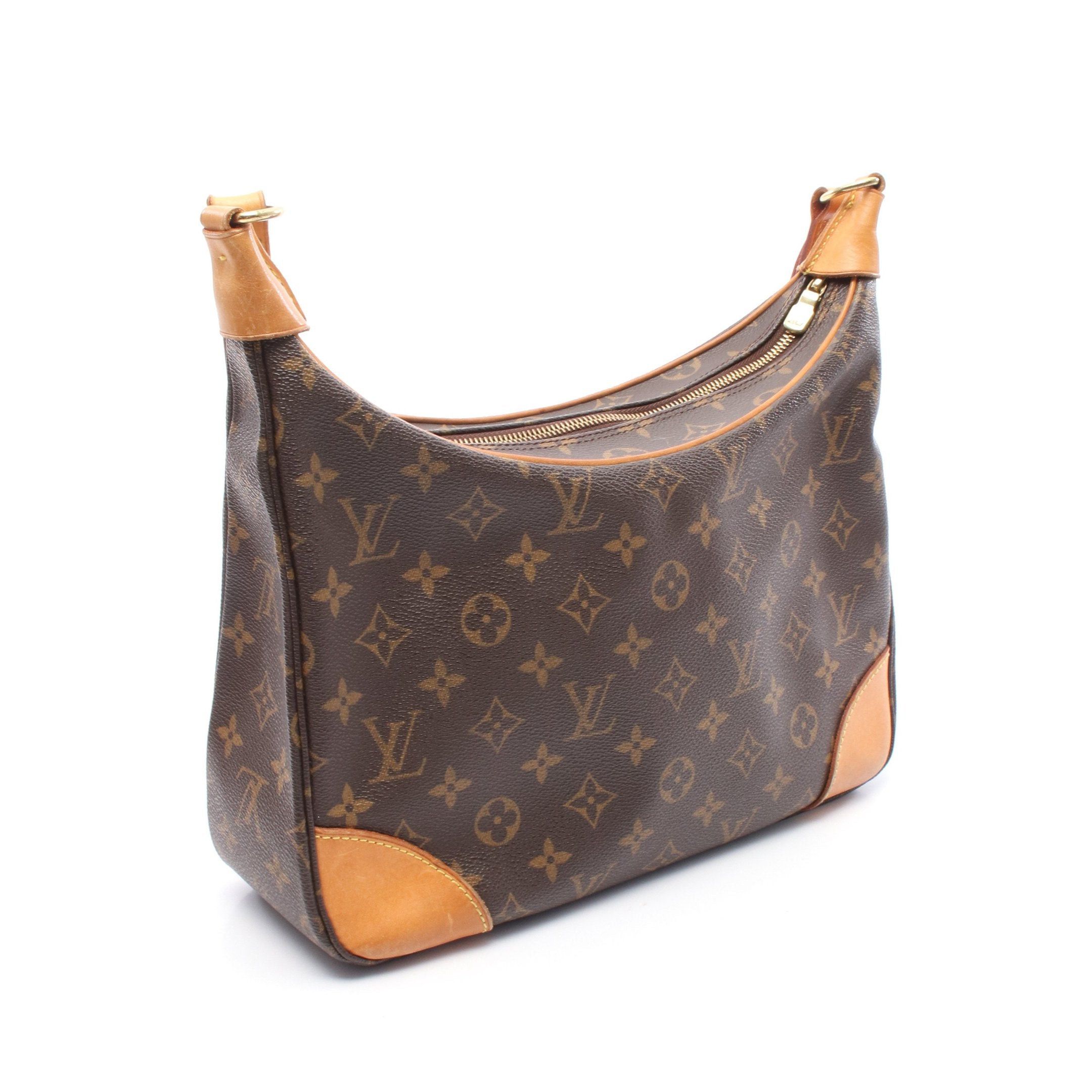 Louis Vuitton Louis Vuitton Boulogne Pm Monogram Shoulder Bag Leather Brown Size ONE SIZE - 2 Thumbnail