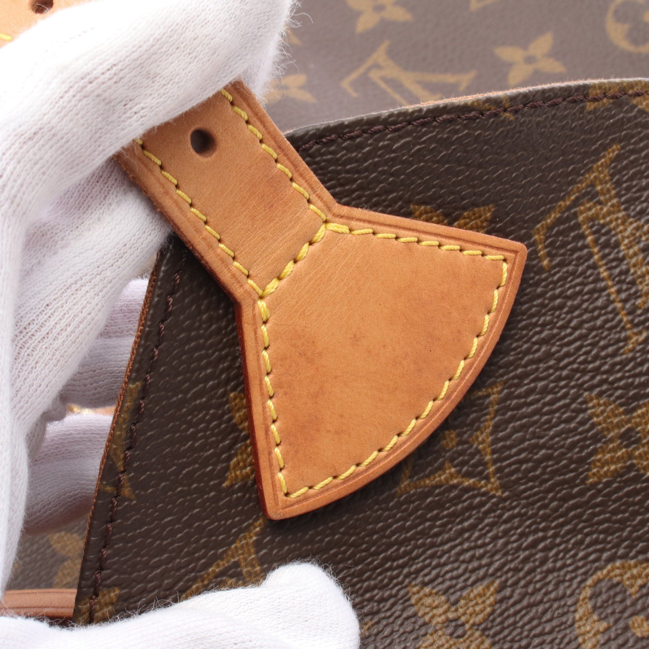 Louis Vuitton Louis Vuitton Montsouris Mm Monogram Backpack Rucksack Leather Brown Size ONE SIZE - 8 Thumbnail