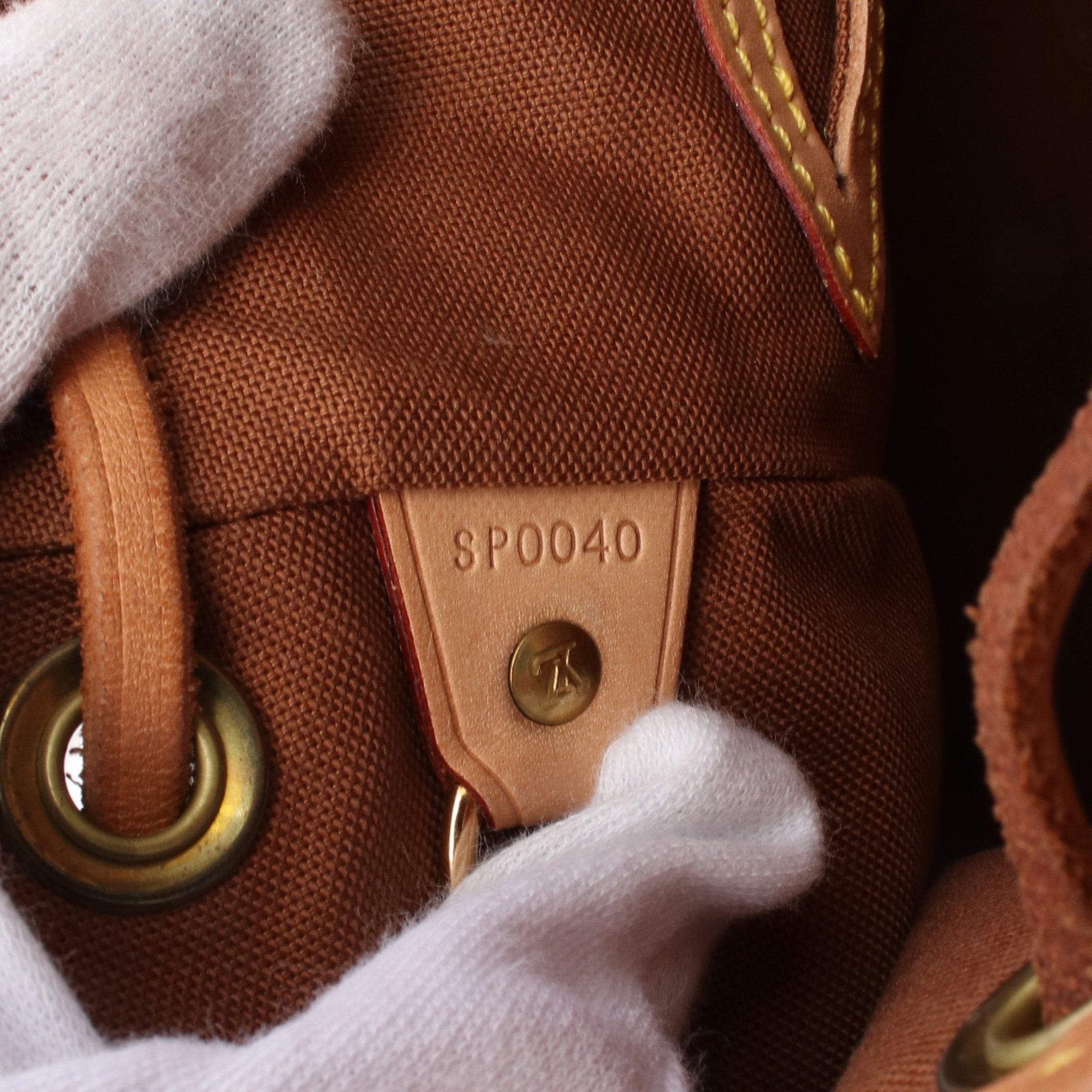 Louis Vuitton Louis Vuitton Montsouris Mm Monogram Backpack Rucksack Leather Brown Size ONE SIZE - 5 Thumbnail