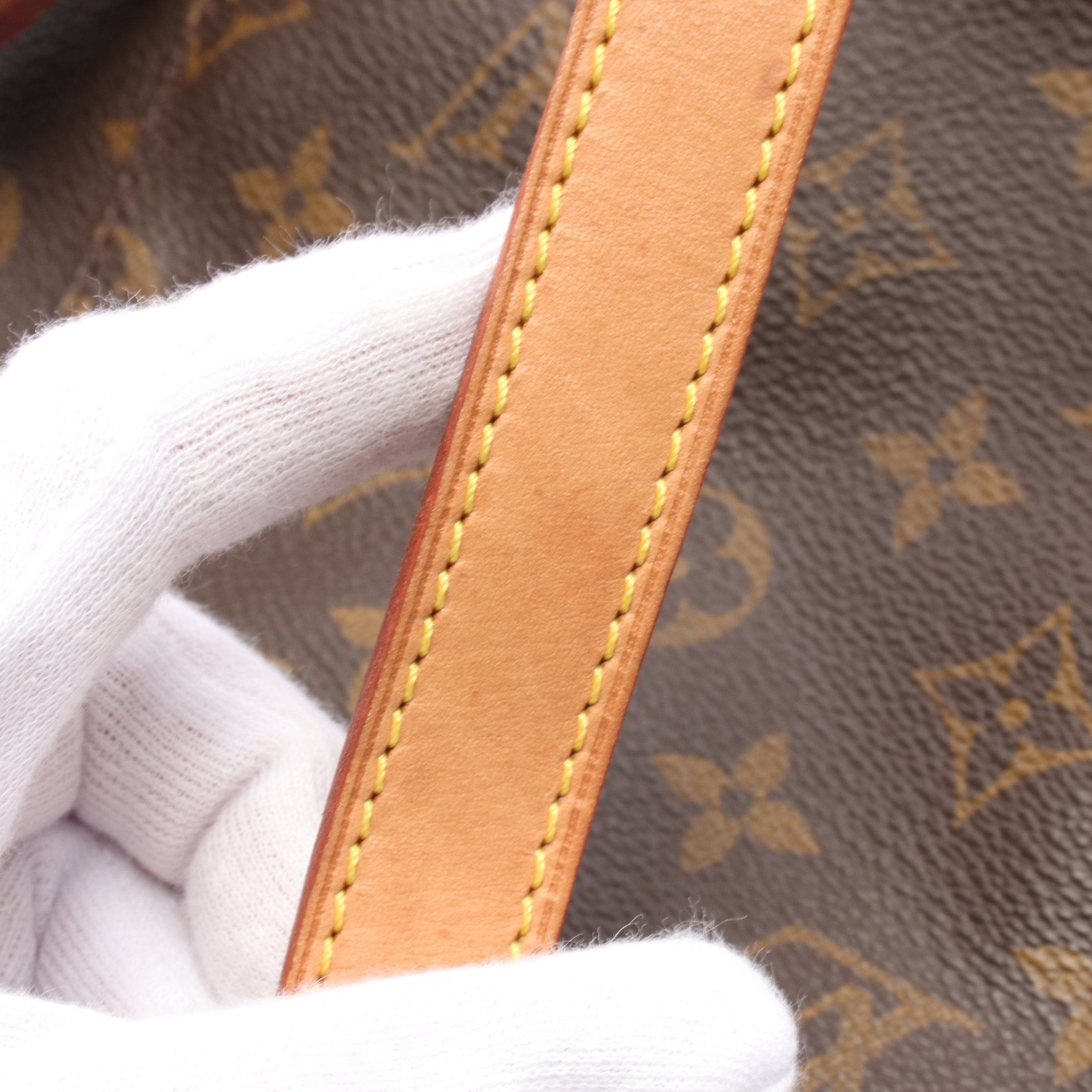 Louis Vuitton Louis Vuitton Montsouris Mm Monogram Backpack Rucksack Leather Brown Size ONE SIZE - 10 Thumbnail