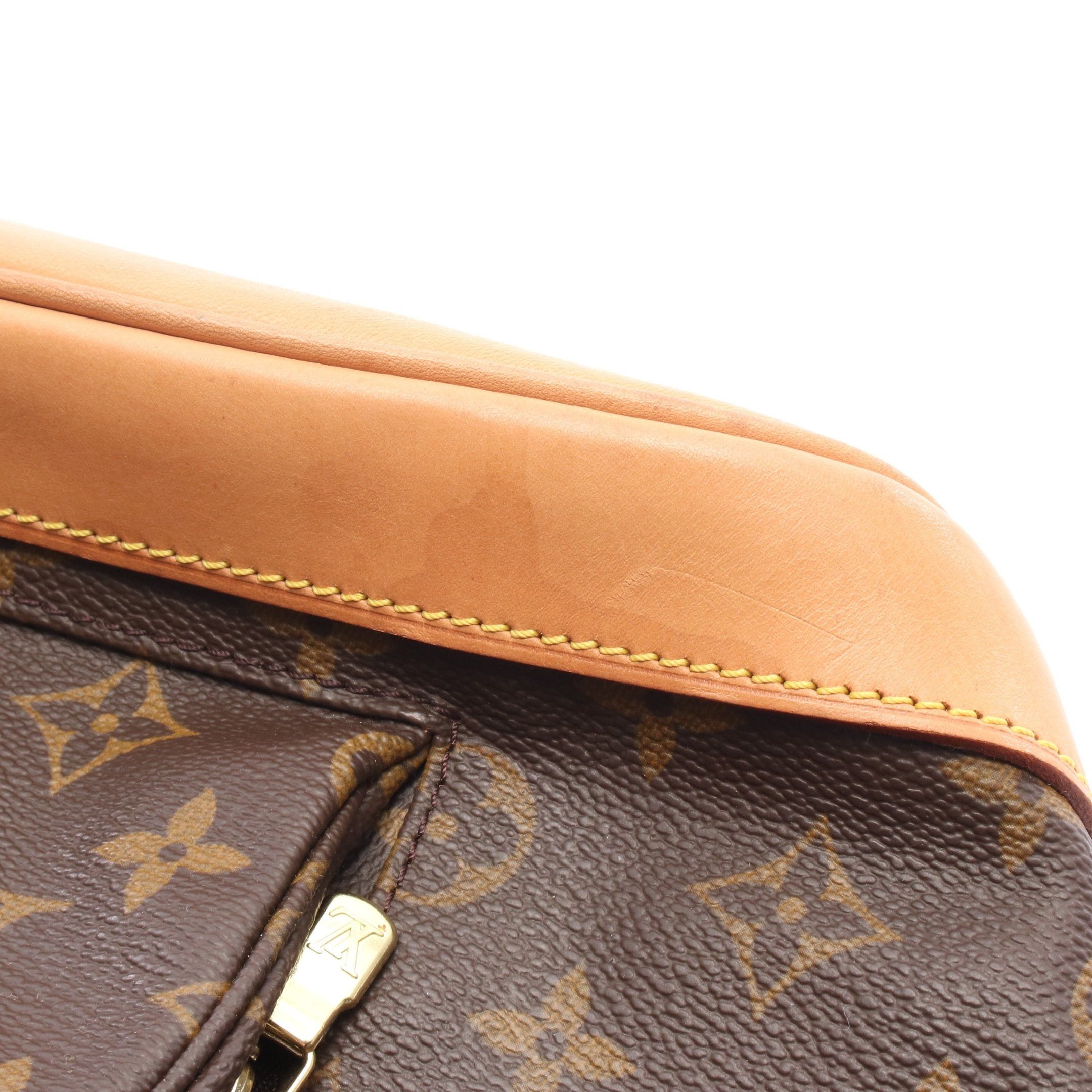 Louis Vuitton Louis Vuitton Montsouris Mm Monogram Backpack Rucksack Leather Brown Size ONE SIZE - 9 Thumbnail