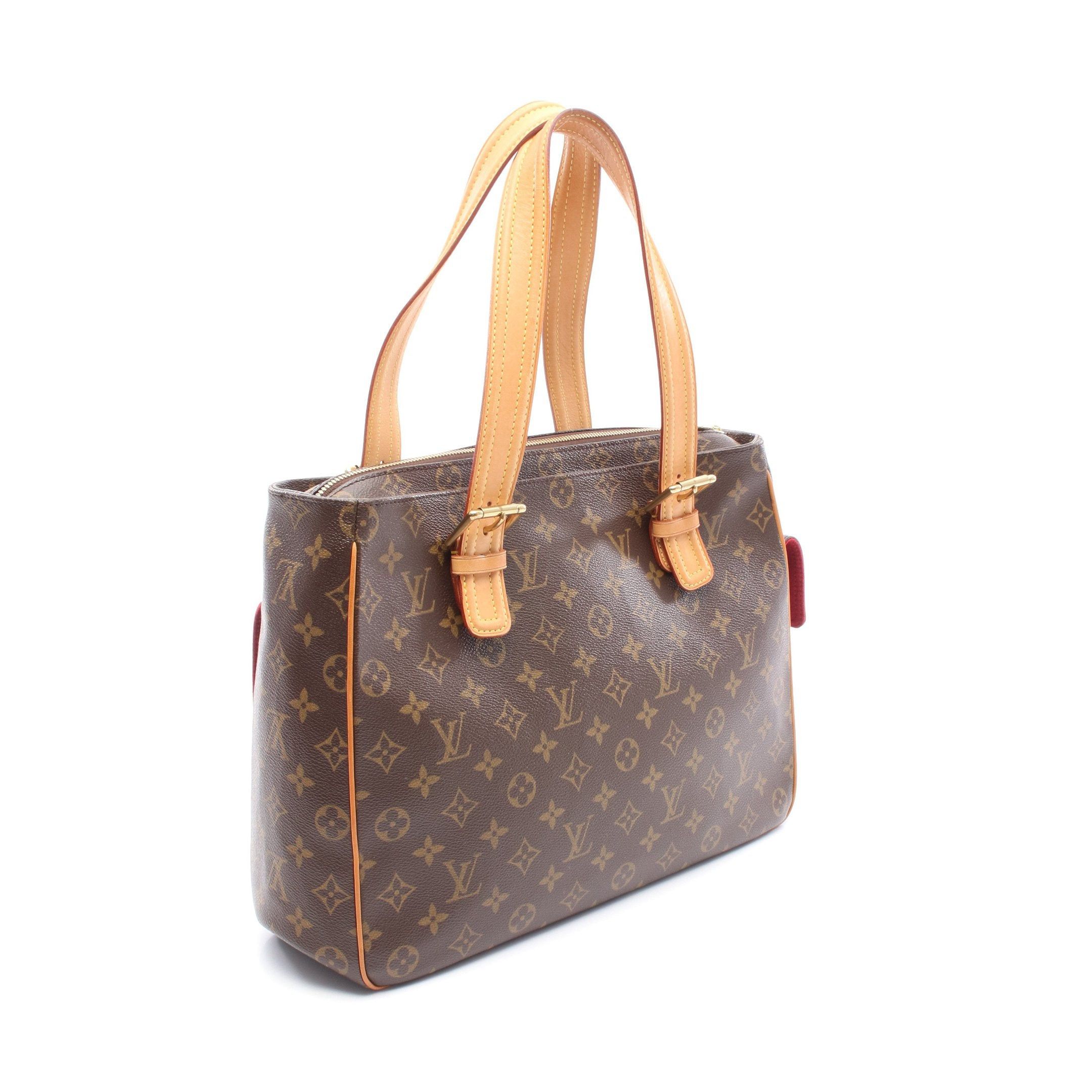 Louis Vuitton Louis Vuitton Multi-Priest Monogram Handbag Leather Brown Size ONE SIZE - 2 Thumbnail