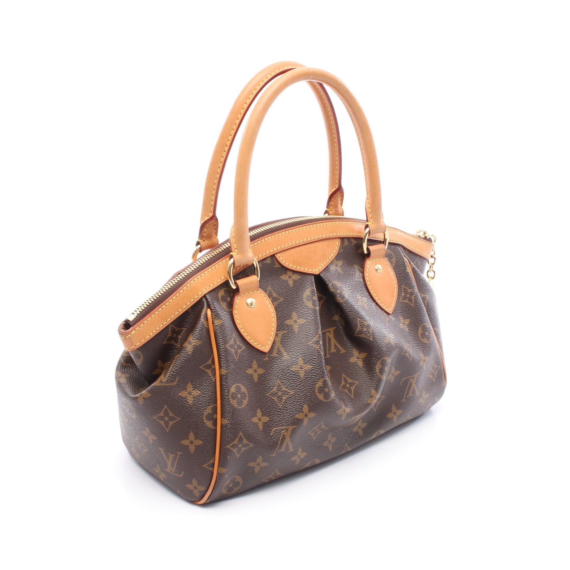 Louis Vuitton Louis Vuitton Tivoli Pm Monogram Handbag Leather Brown Size ONE SIZE - 2 Thumbnail