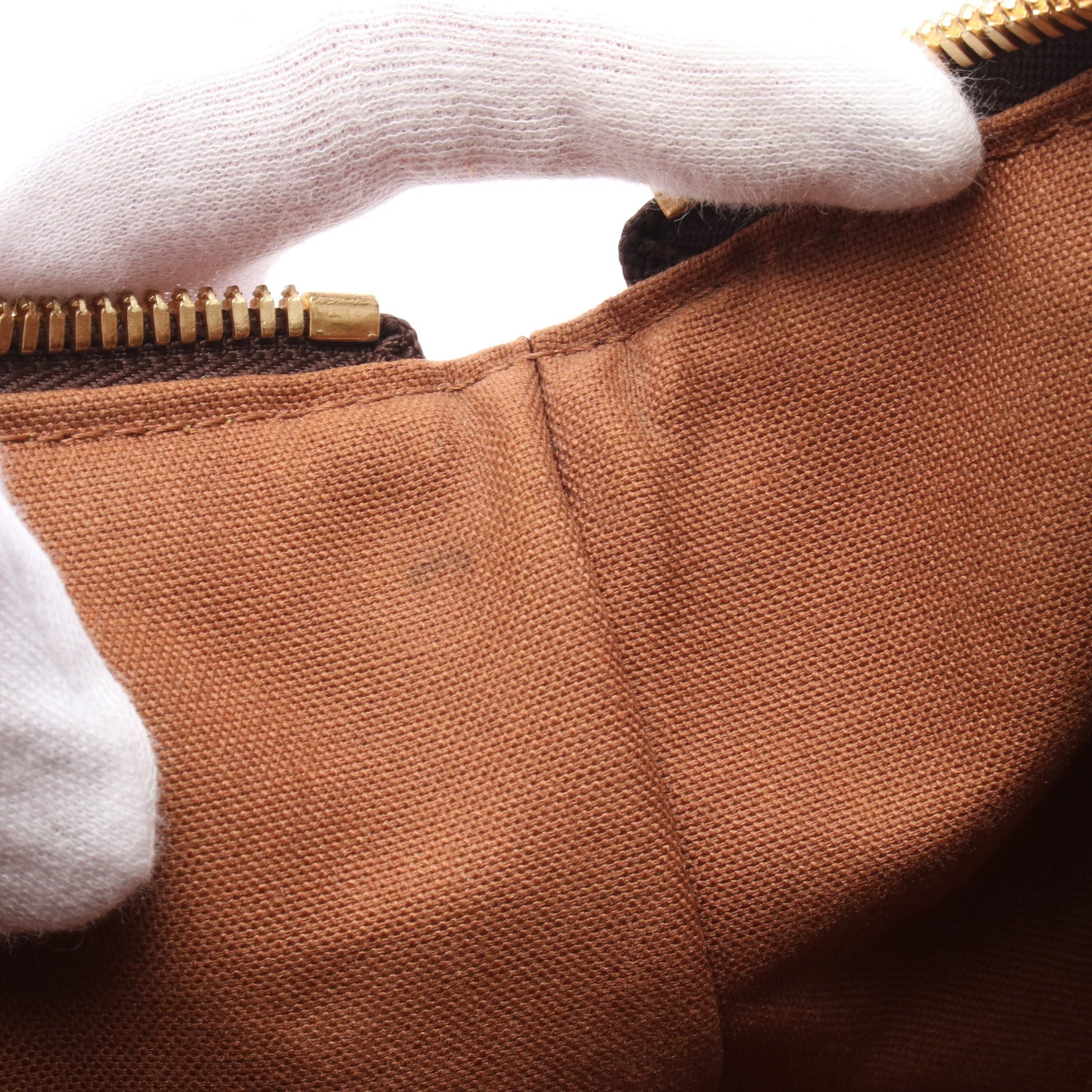 Louis Vuitton Louis Vuitton Tivoli Pm Monogram Handbag Leather Brown Size ONE SIZE - 9 Thumbnail