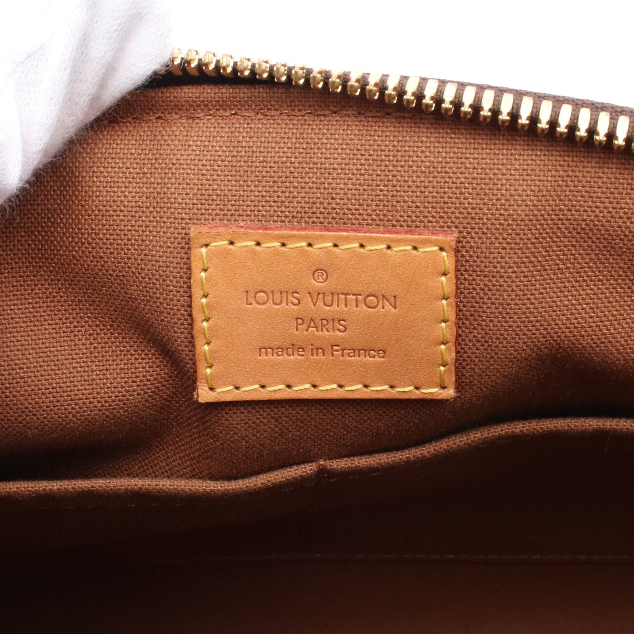 Louis Vuitton Louis Vuitton Tivoli Pm Monogram Handbag Leather Brown Size ONE SIZE - 4 Thumbnail