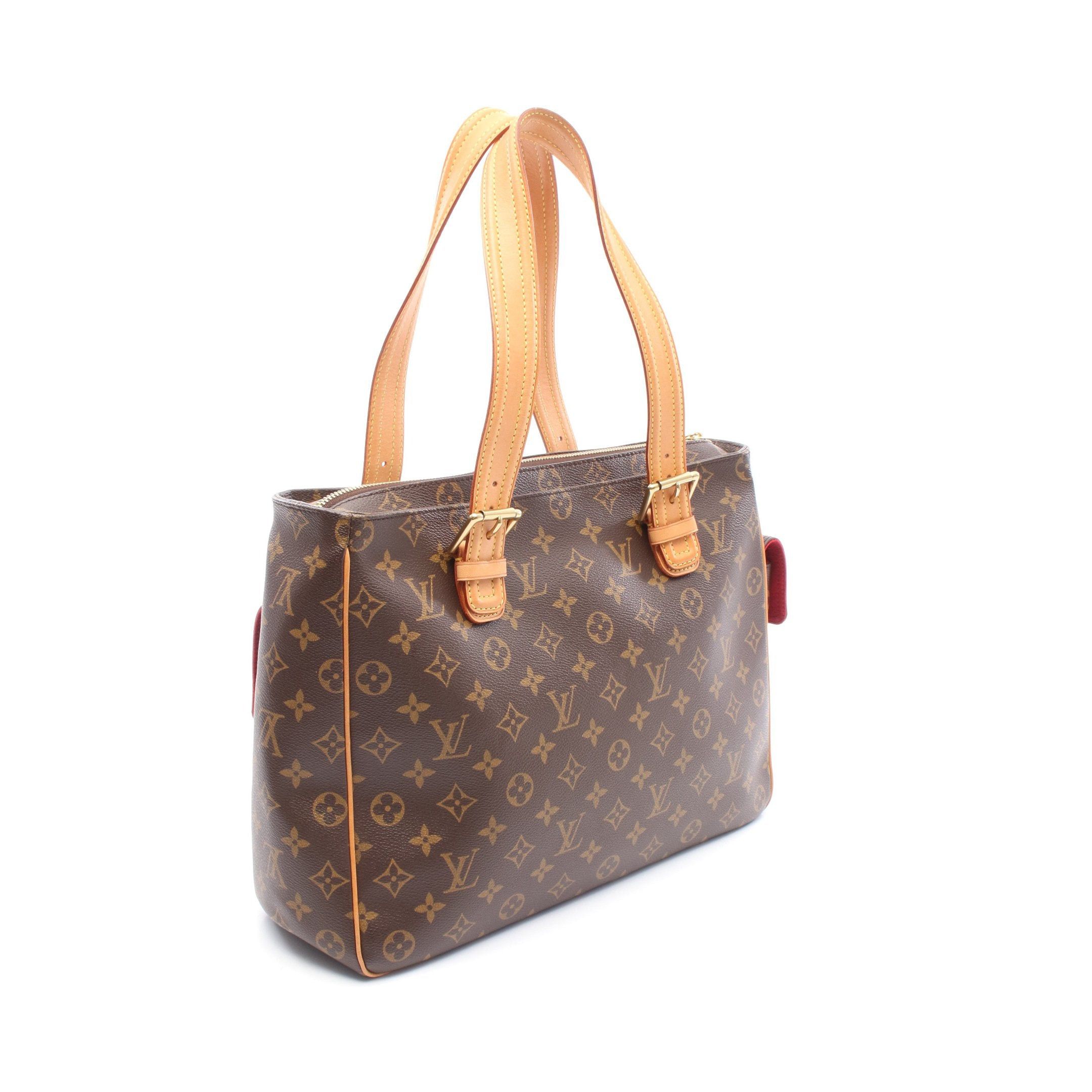 Louis Vuitton Louis Vuitton Multi-Priest Monogram Handbag Leather Brown Size ONE SIZE - 2 Thumbnail